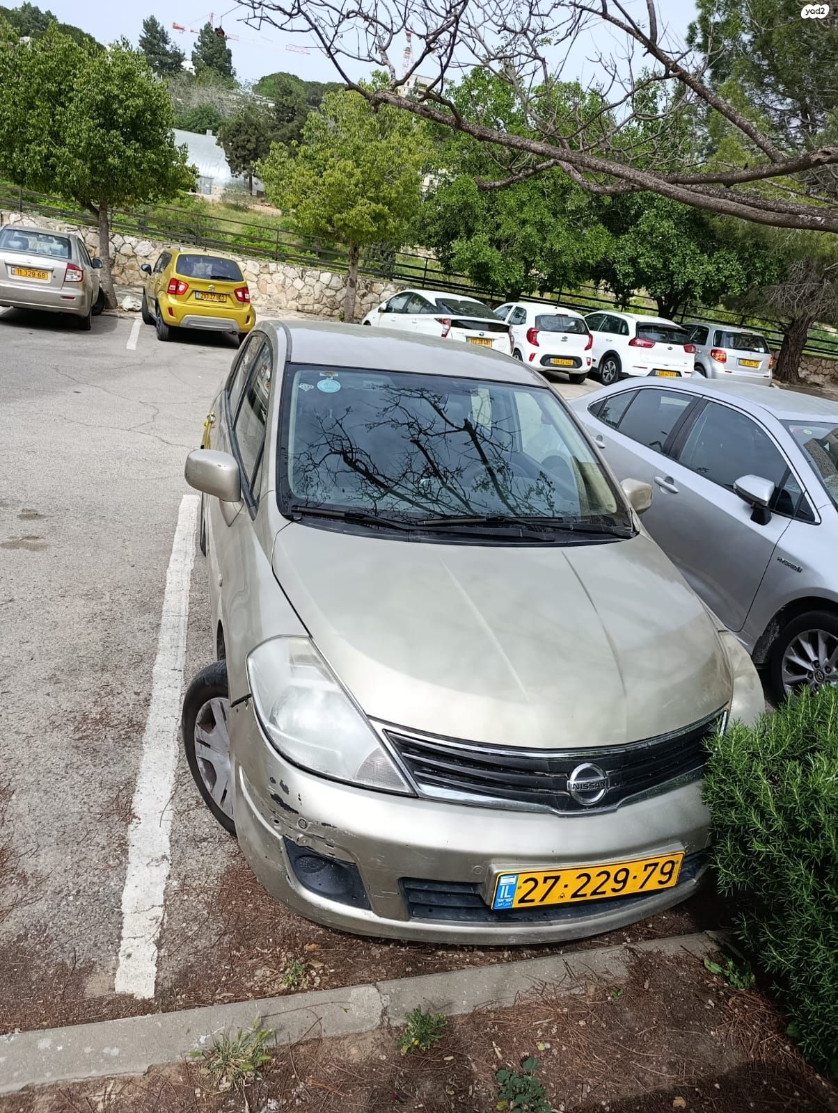 מודעת רכב ניסאן טידה