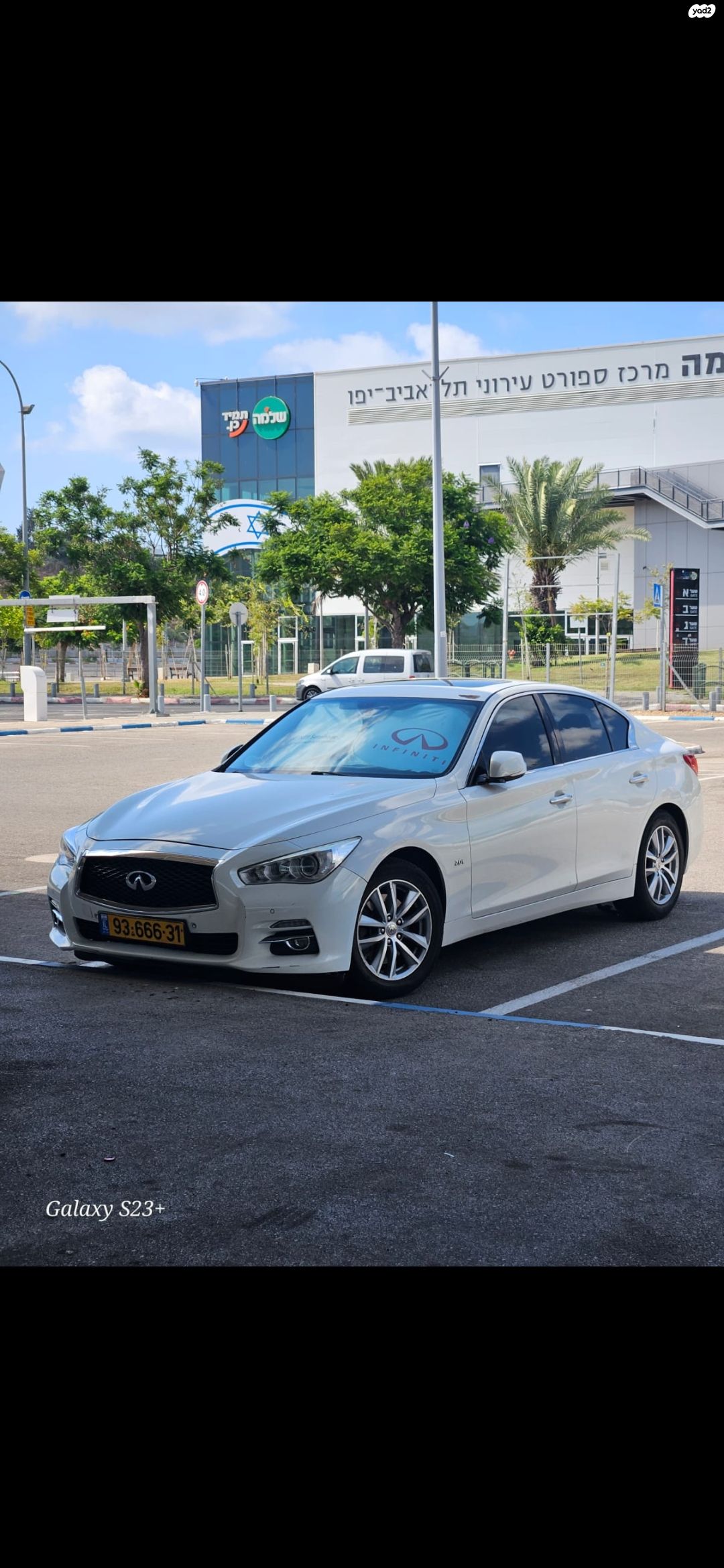 מודעת רכב אינפיניטי Q50