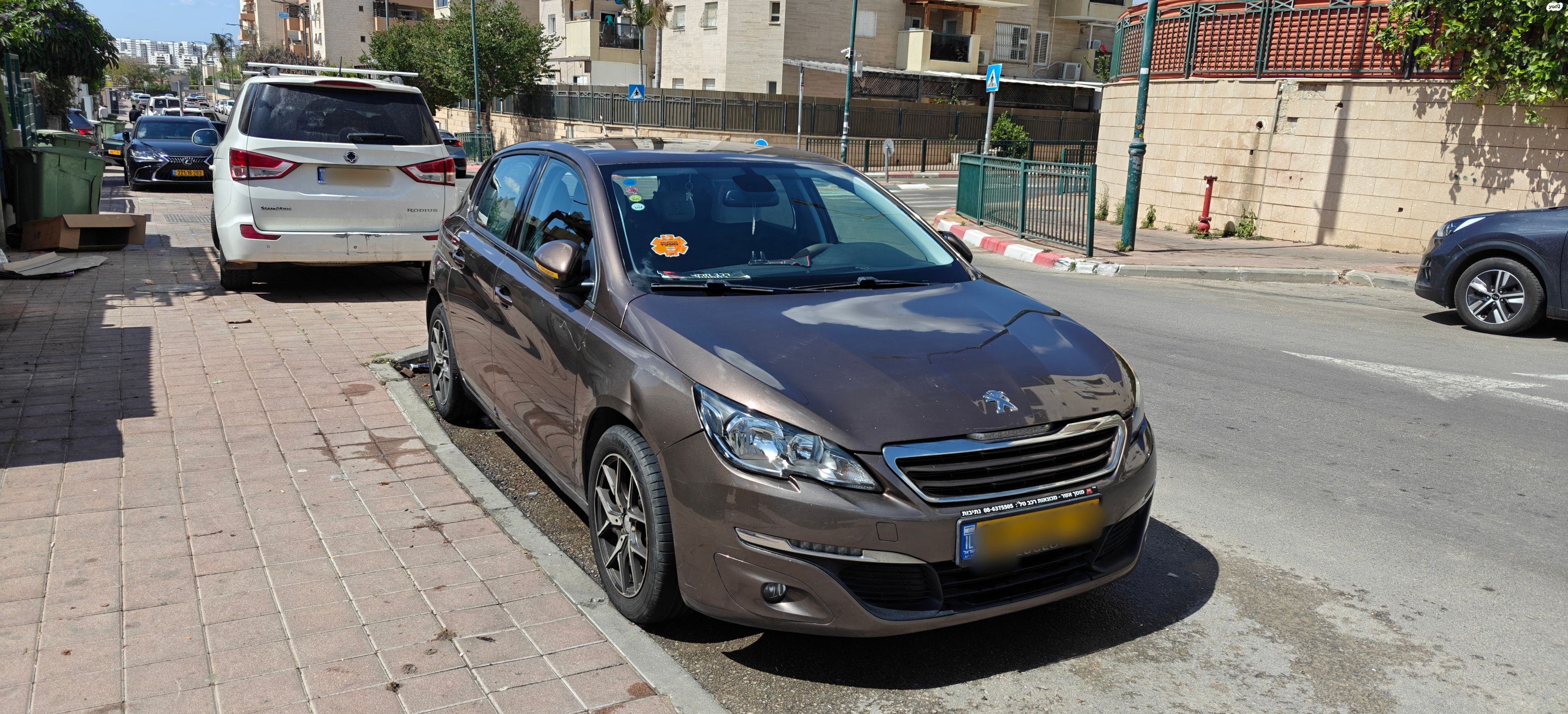 מודעת רכב פיג'ו 308