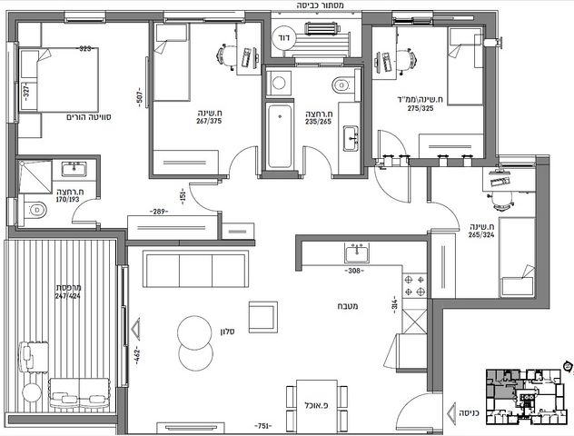 דירה, קזן, רעננה