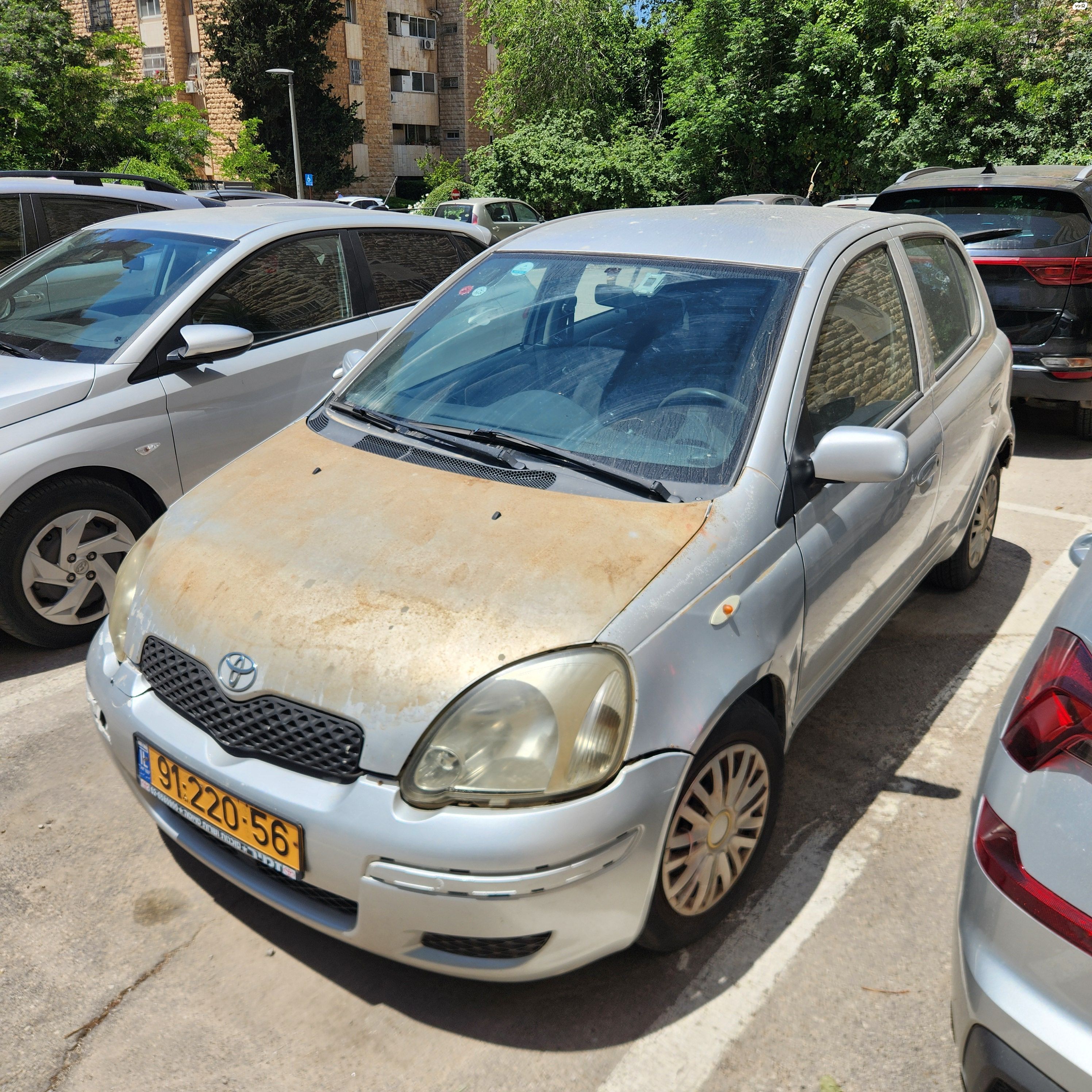 מודעת רכב טויוטה יאריס