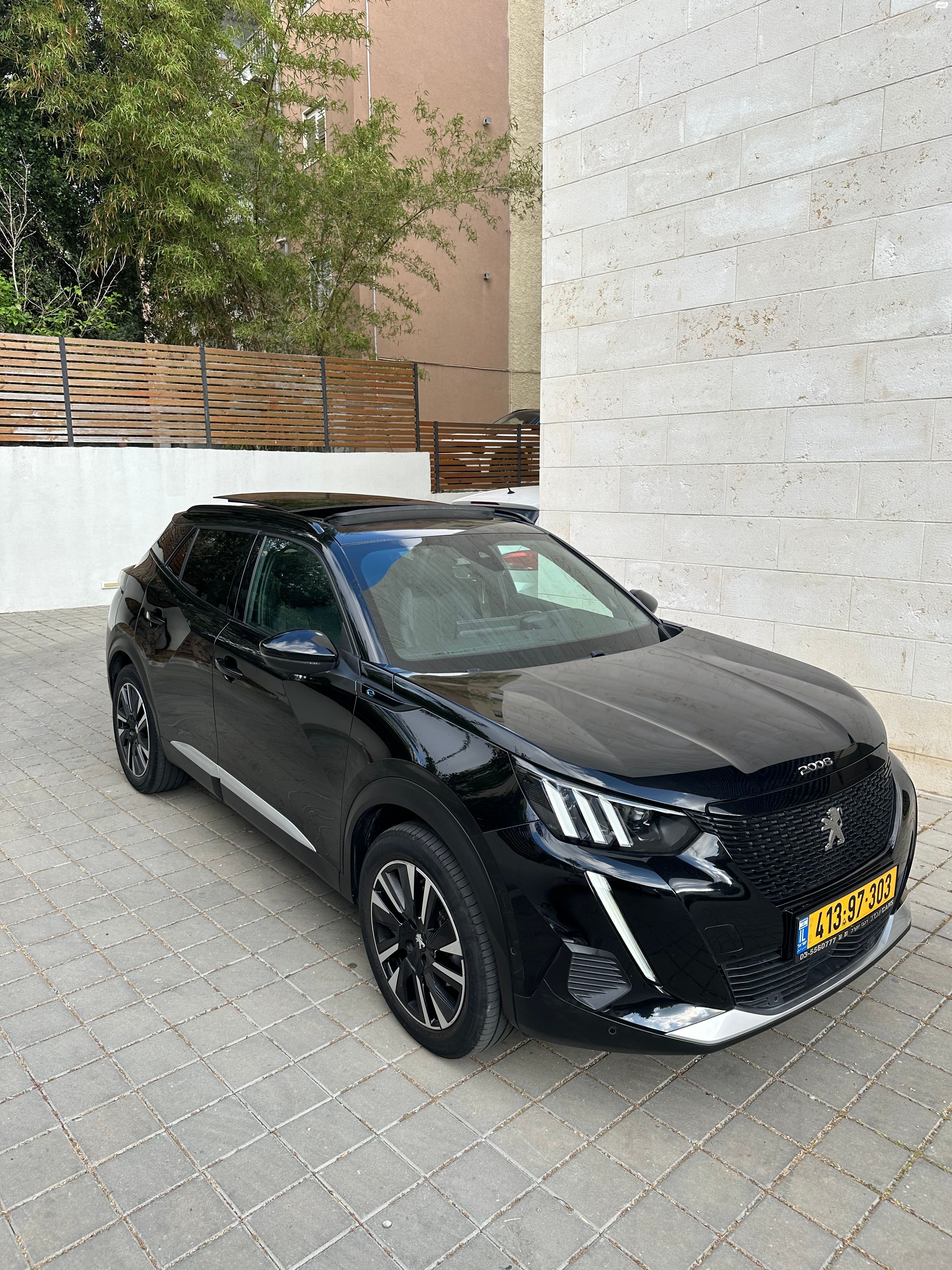 מודעת רכב פיג'ו 2008