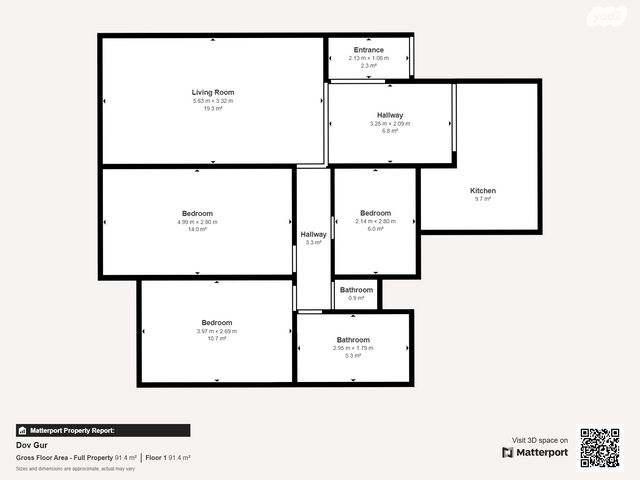 דירה, דב גור 11, רובע ו', אשדוד