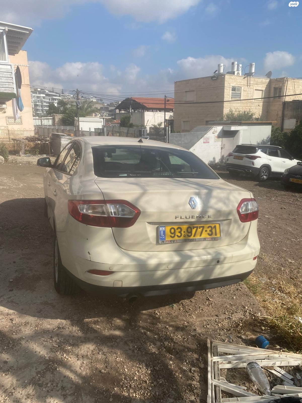 מודעת רכב רנו פלואנס