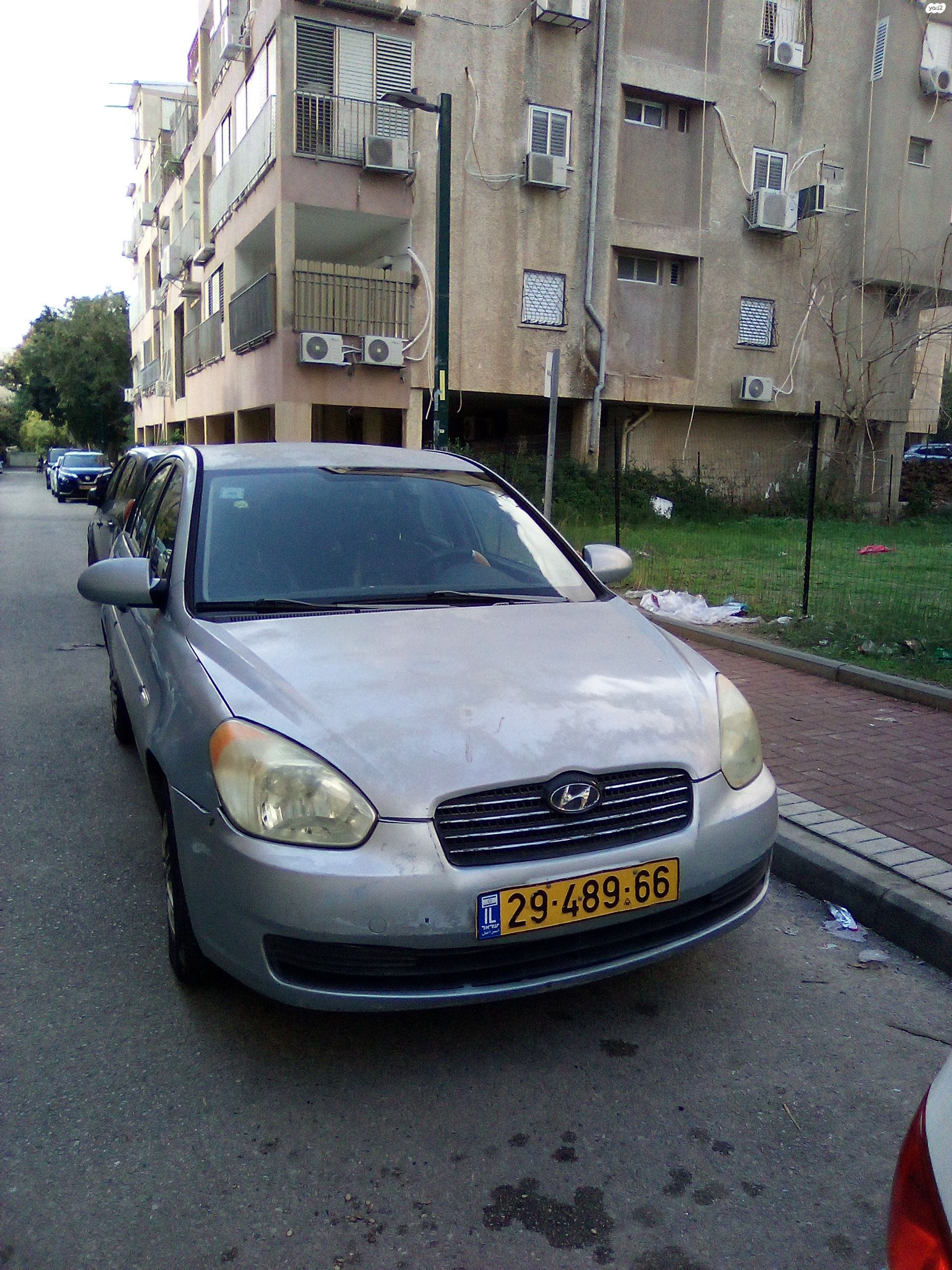מודעת רכב יונדאי אקסנט i25