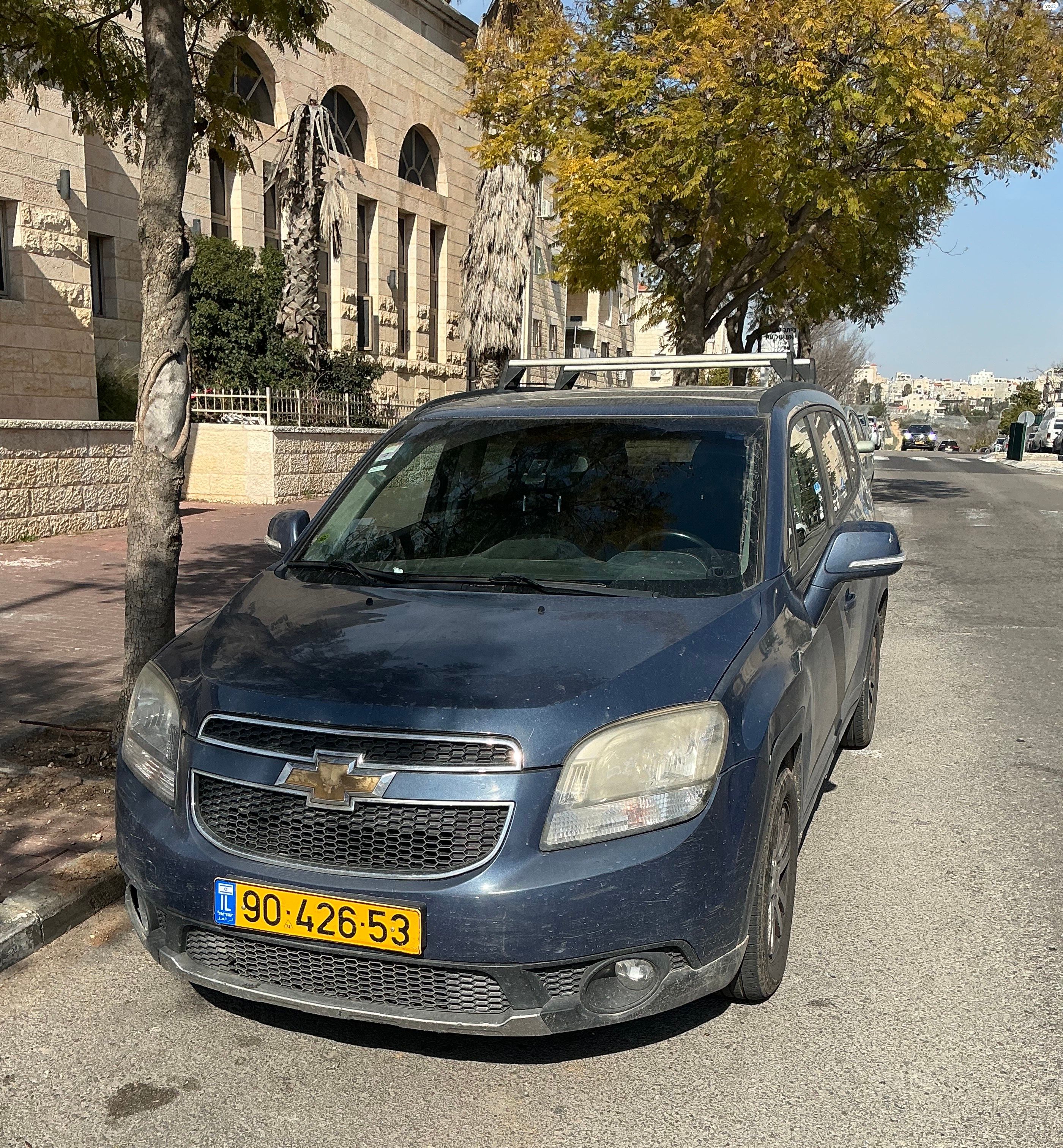 מודעת רכב שברולט אורלנדו