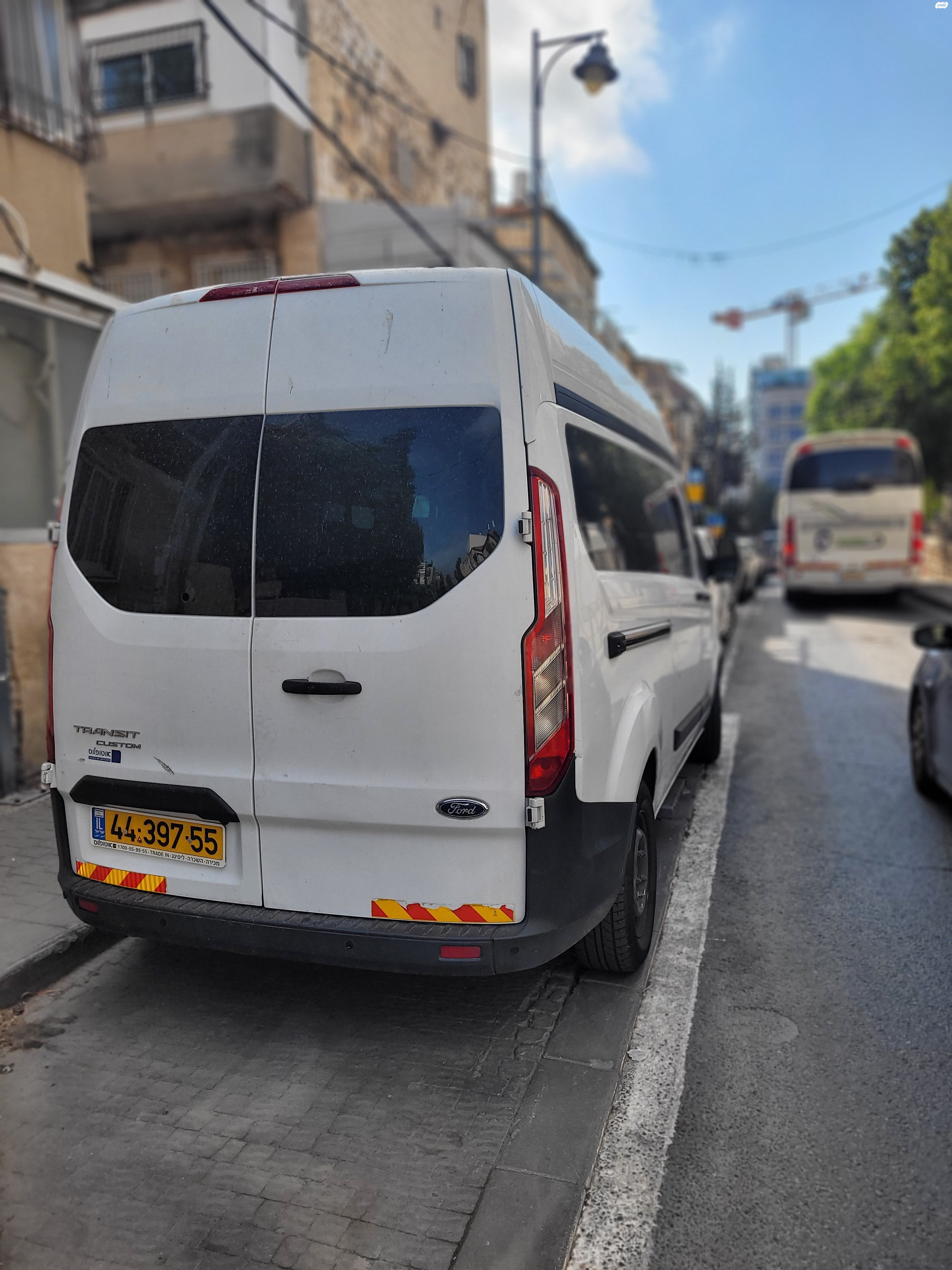 מודעת רכב פורד טרנזיט קוסטום