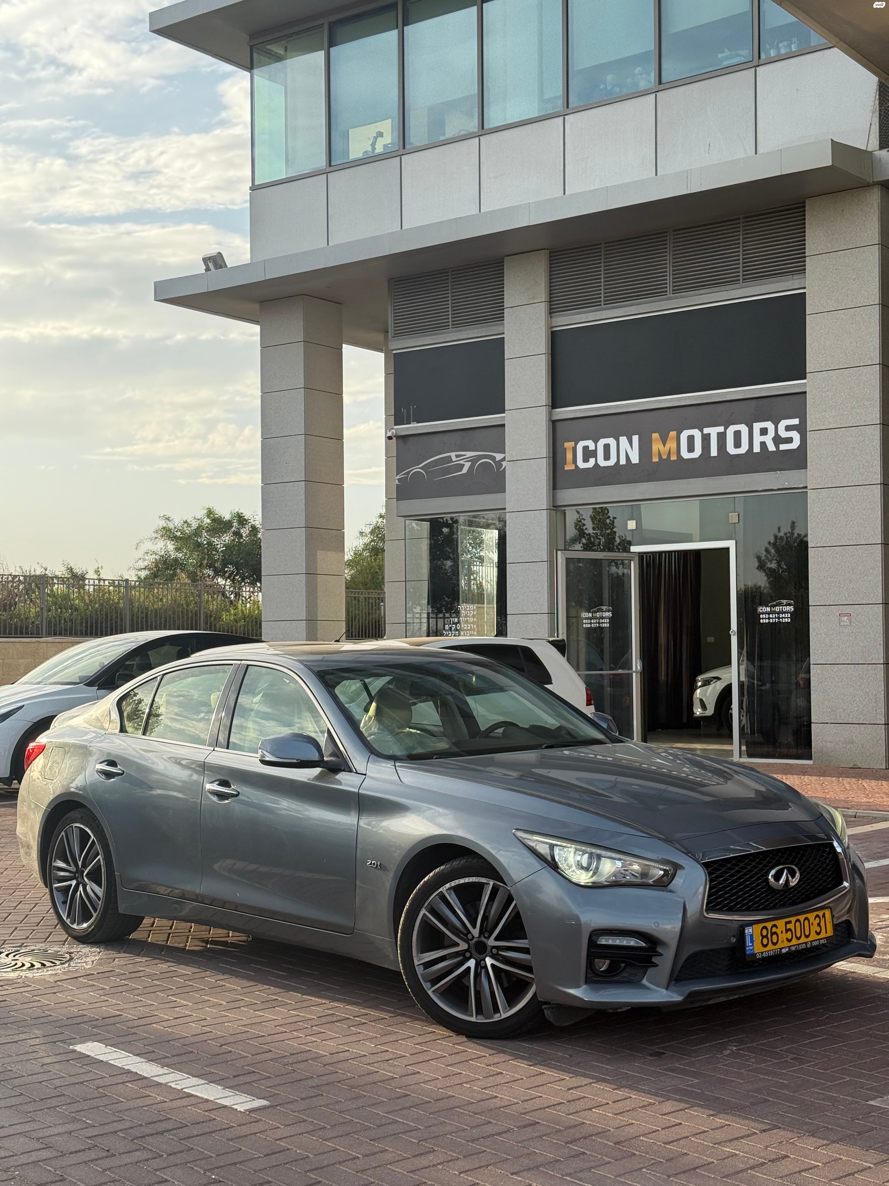 מודעת רכב אינפיניטי Q50