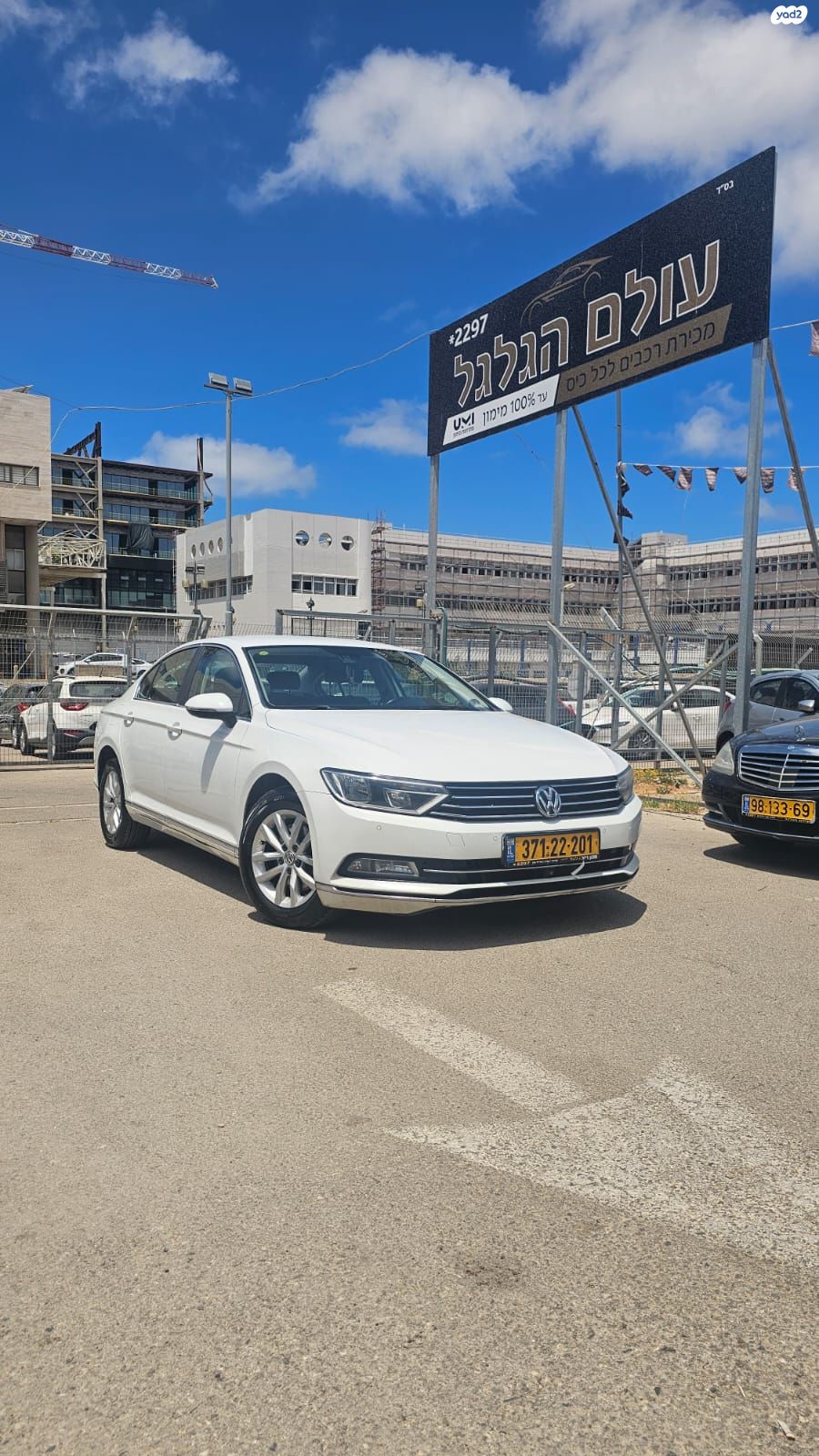 מודעת רכב פולקסווגן פאסאט