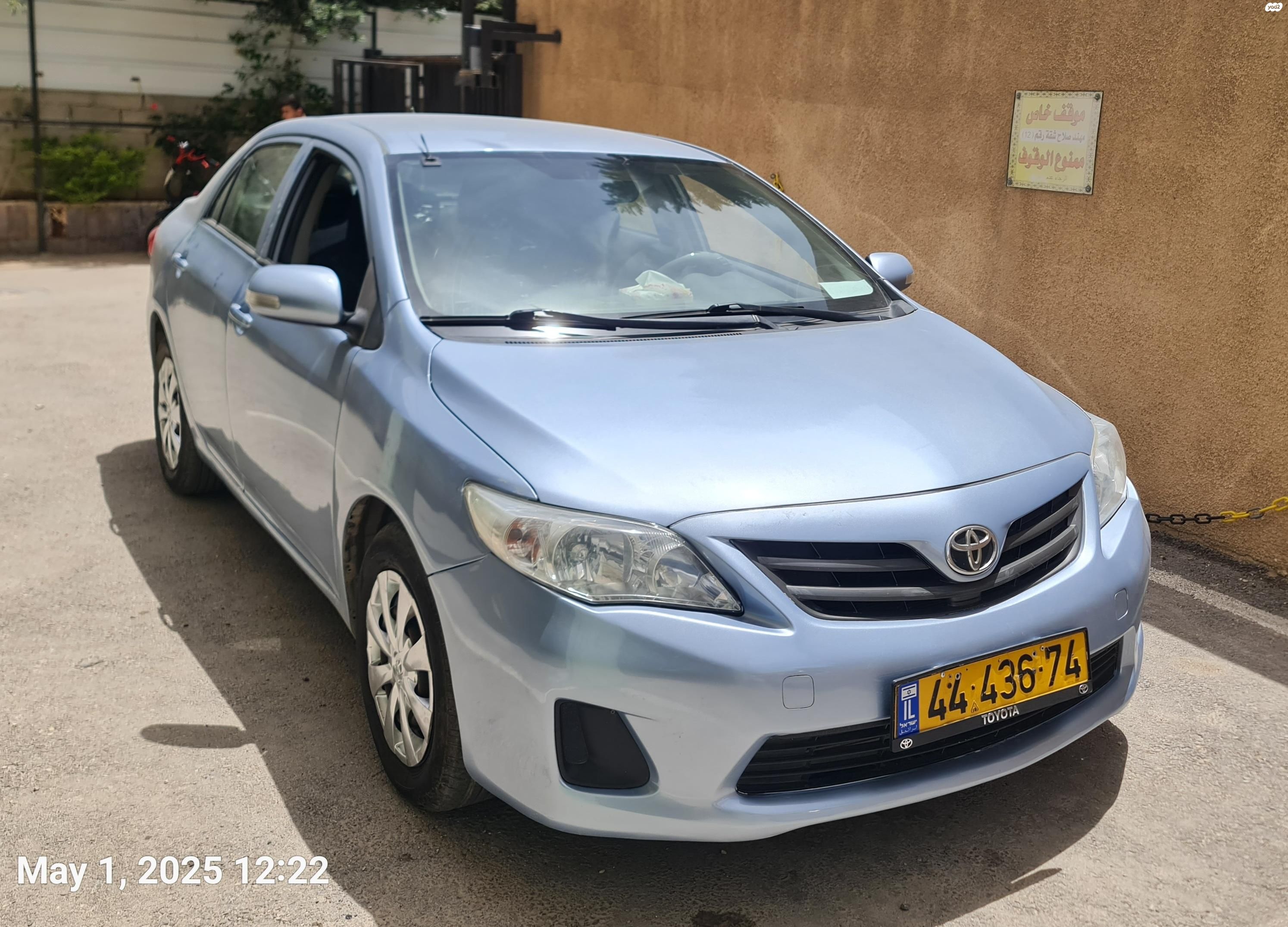 מודעת רכב טויוטה קורולה