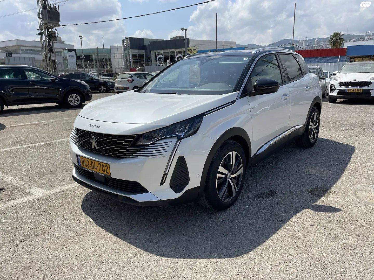 מודעת רכב פיג'ו 3008