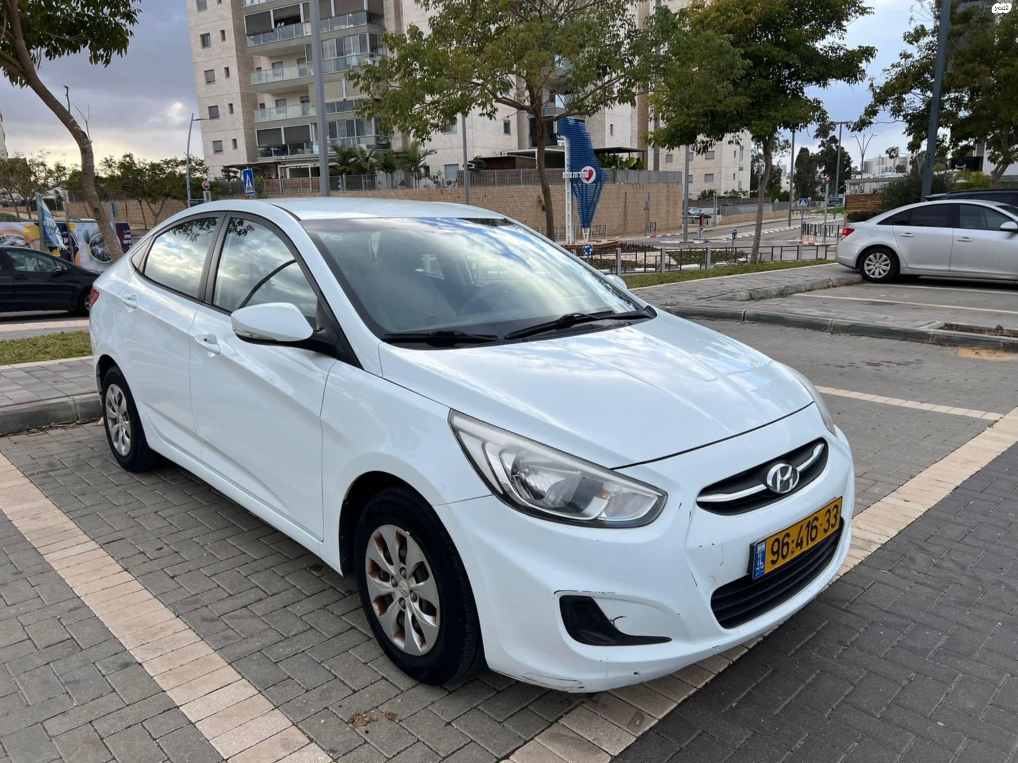 מודעת רכב יונדאי אקסנט i25