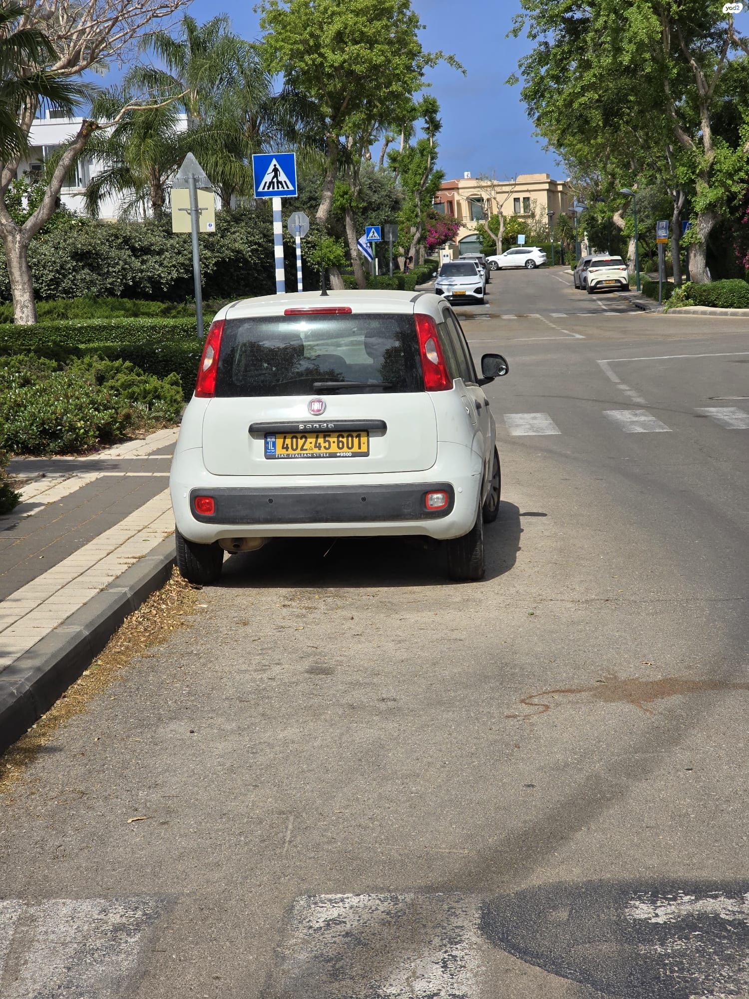 מודעת רכב פיאט פנדה
