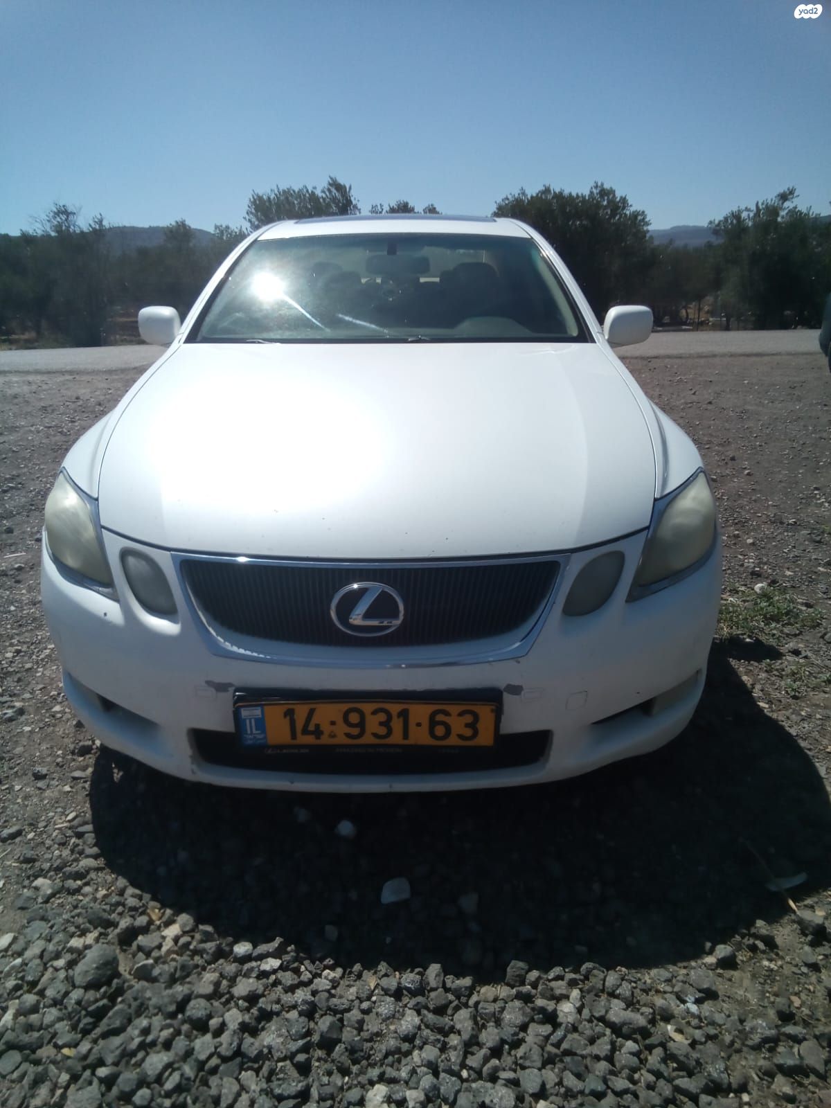 מודעת רכב לקסוס GS