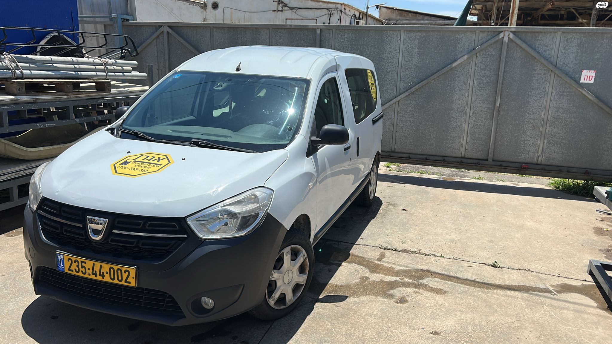 מודעת רכב דאצ'יה דוקר