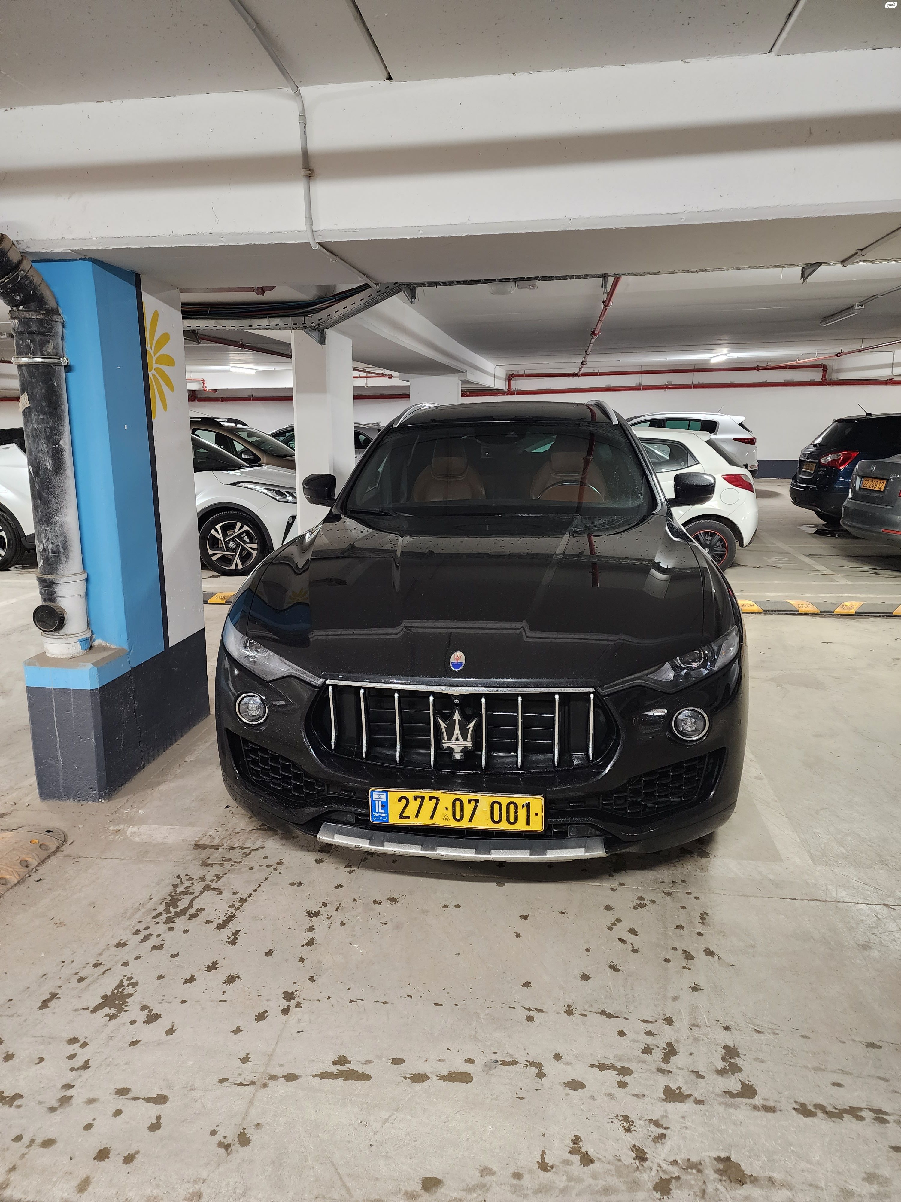 מודעת רכב מזראטי לבנטה