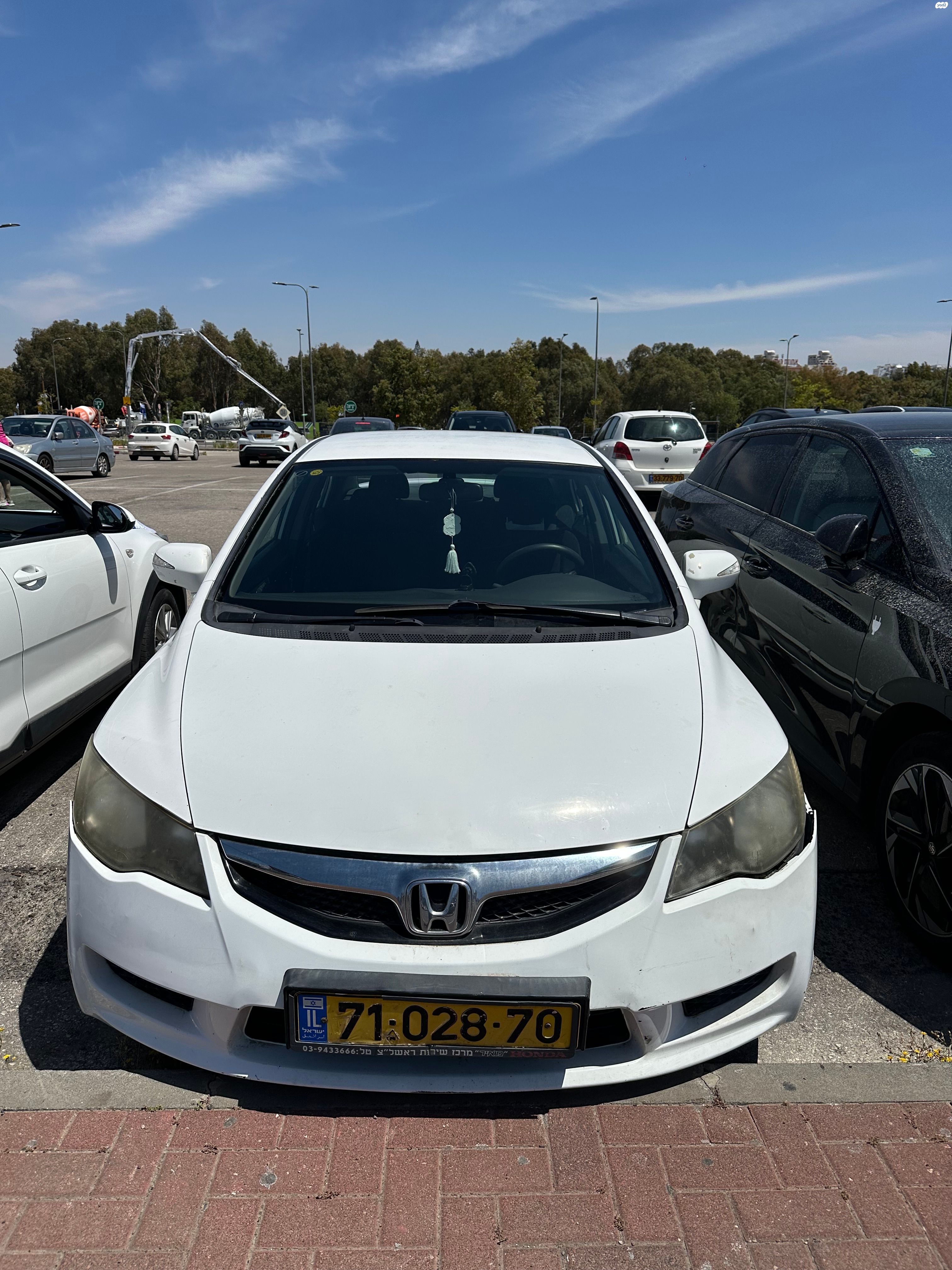 מודעת רכב הונדה סיוויק