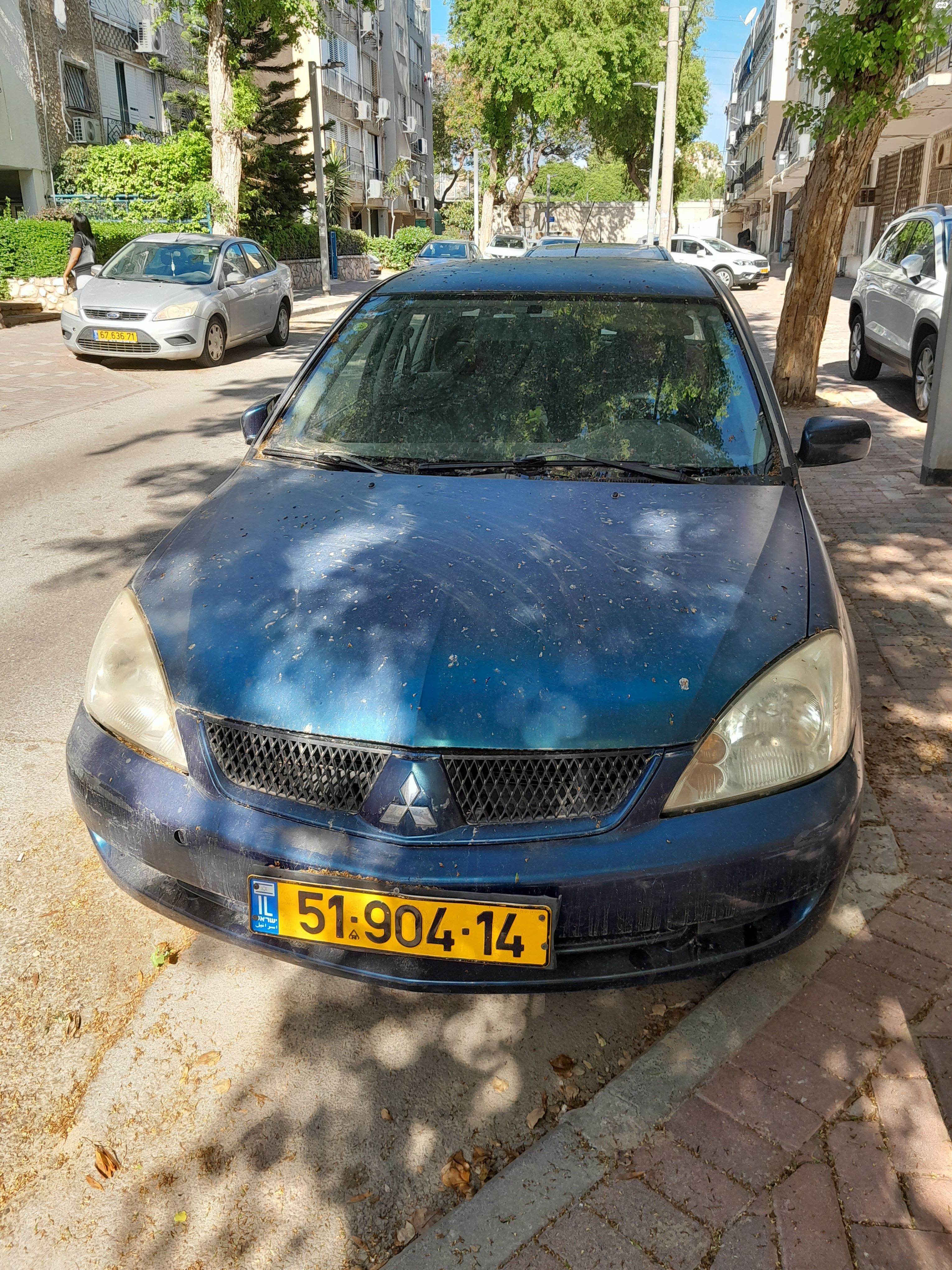 מודעת רכב מיצובישי לנסר