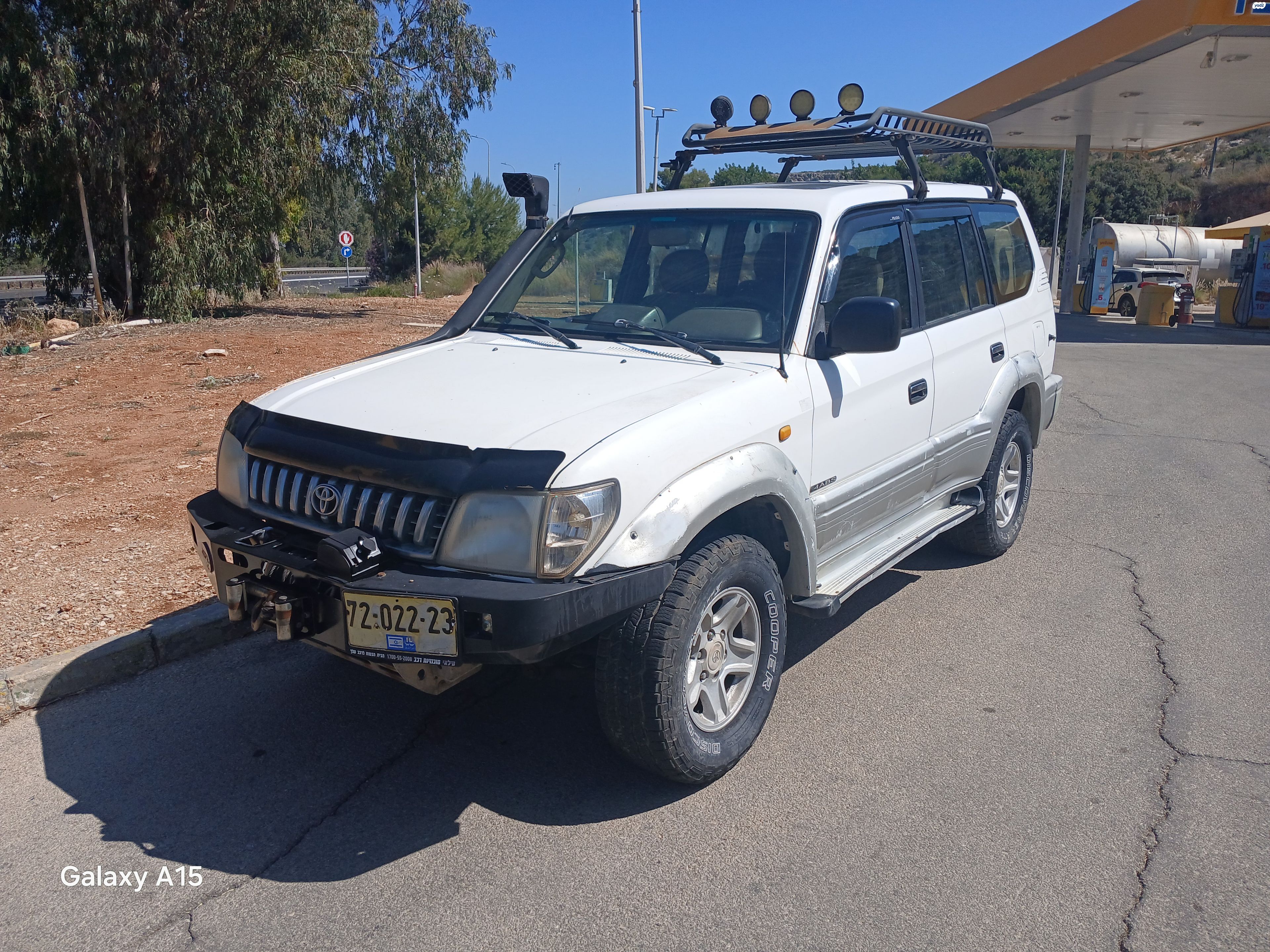 מודעת רכב טויוטה לנד קרוזר