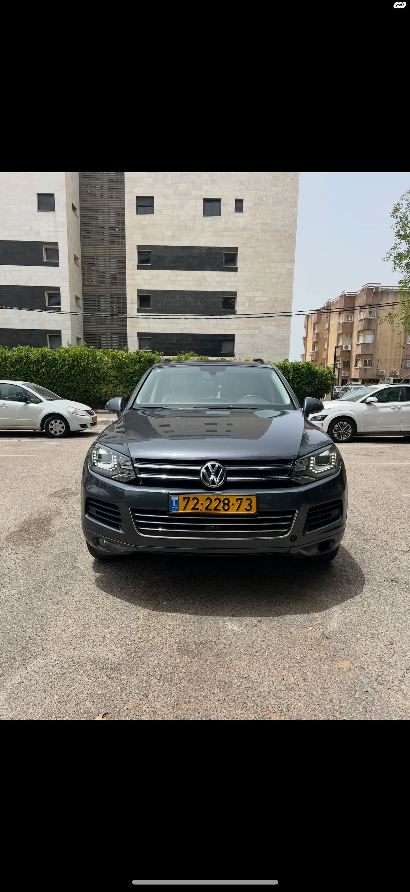 מודעת רכב פולקסווגן טוארג