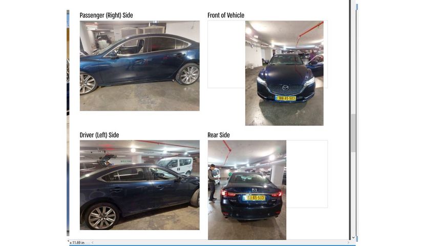 מודעת רכב מאזדה 6