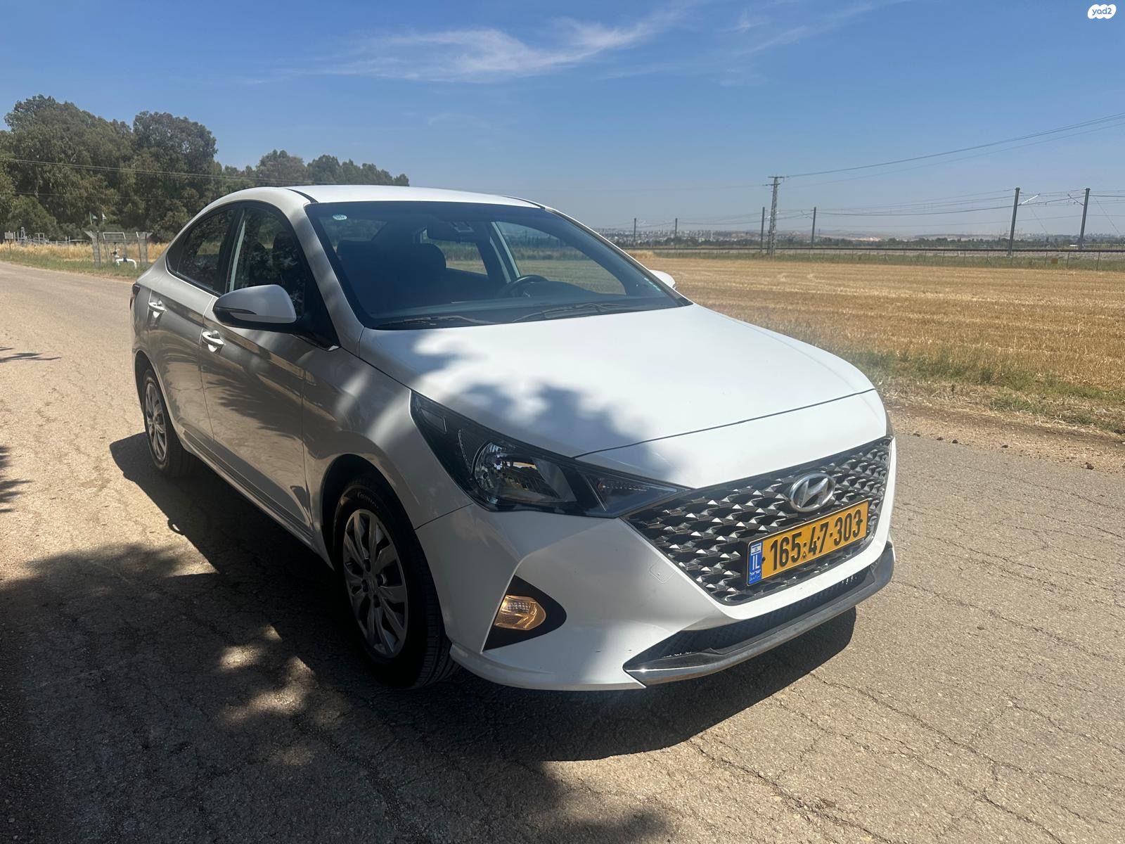 מודעת רכב יונדאי אקסנט i25