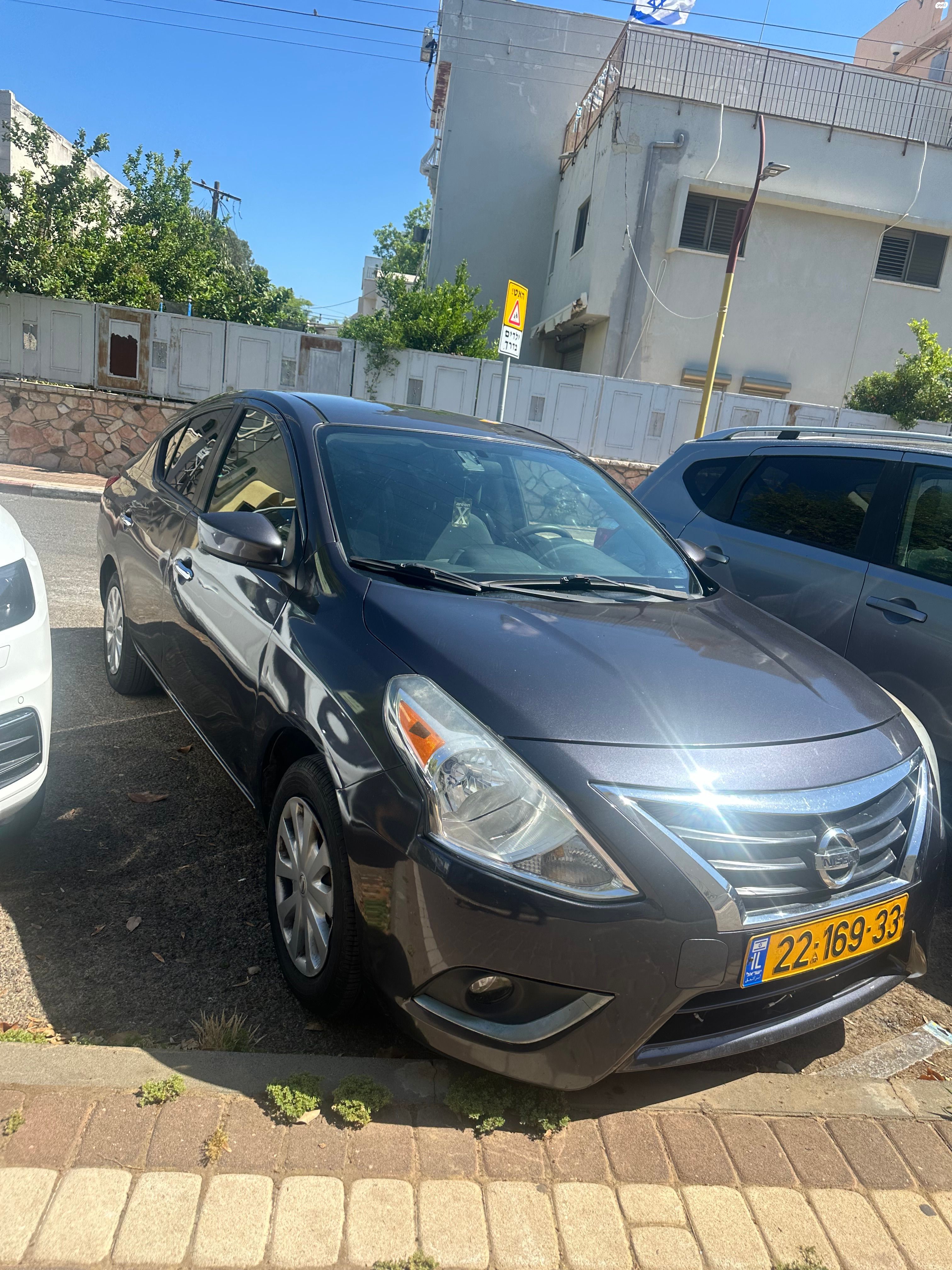 מודעת רכב ניסאן אלמרה