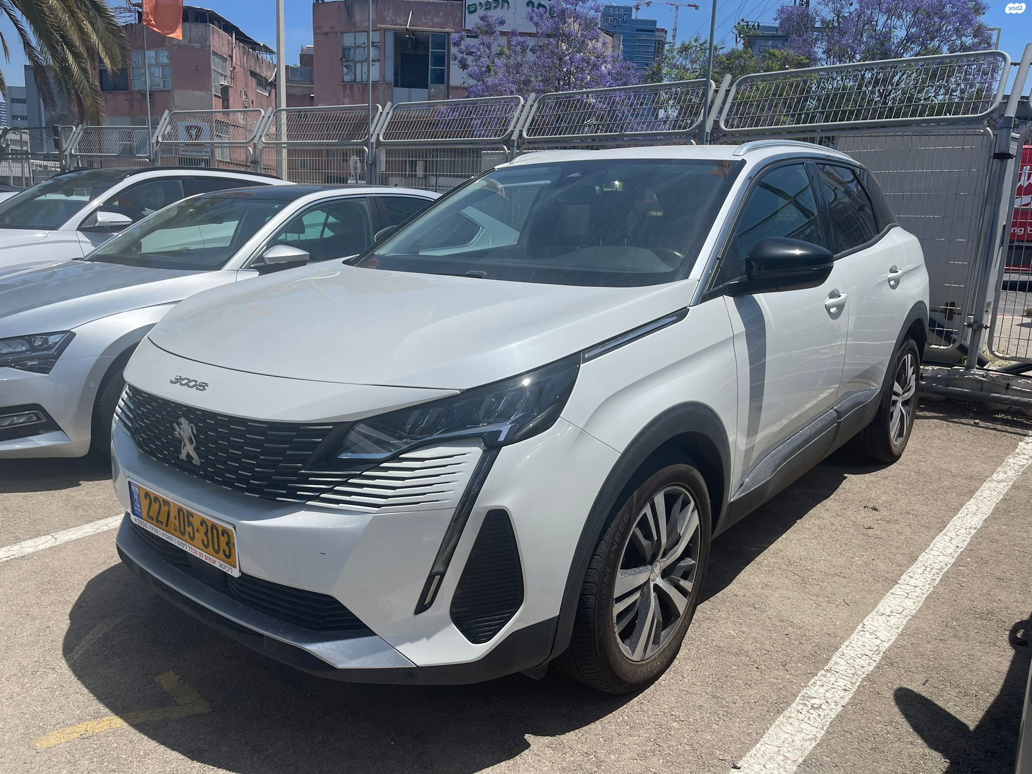 מודעת רכב פיג'ו 3008