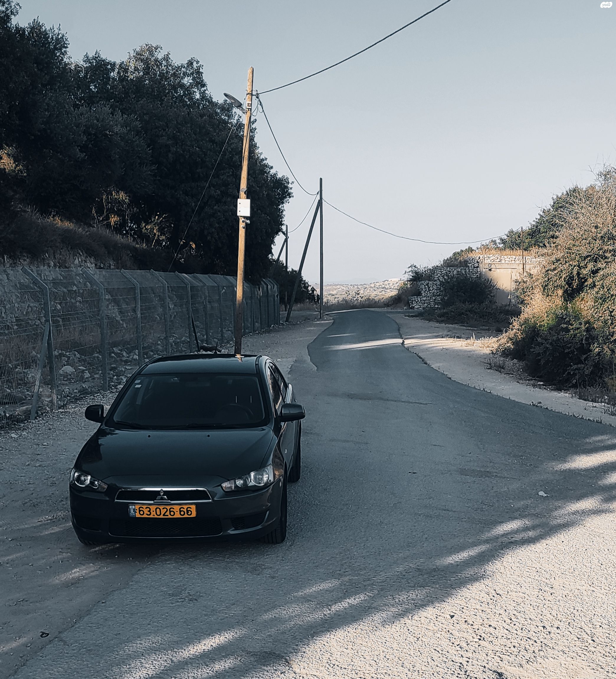 מודעת רכב מיצובישי לנסר