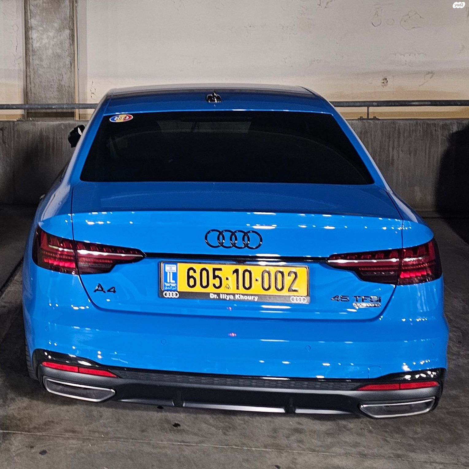 מודעת רכב אאודי A4