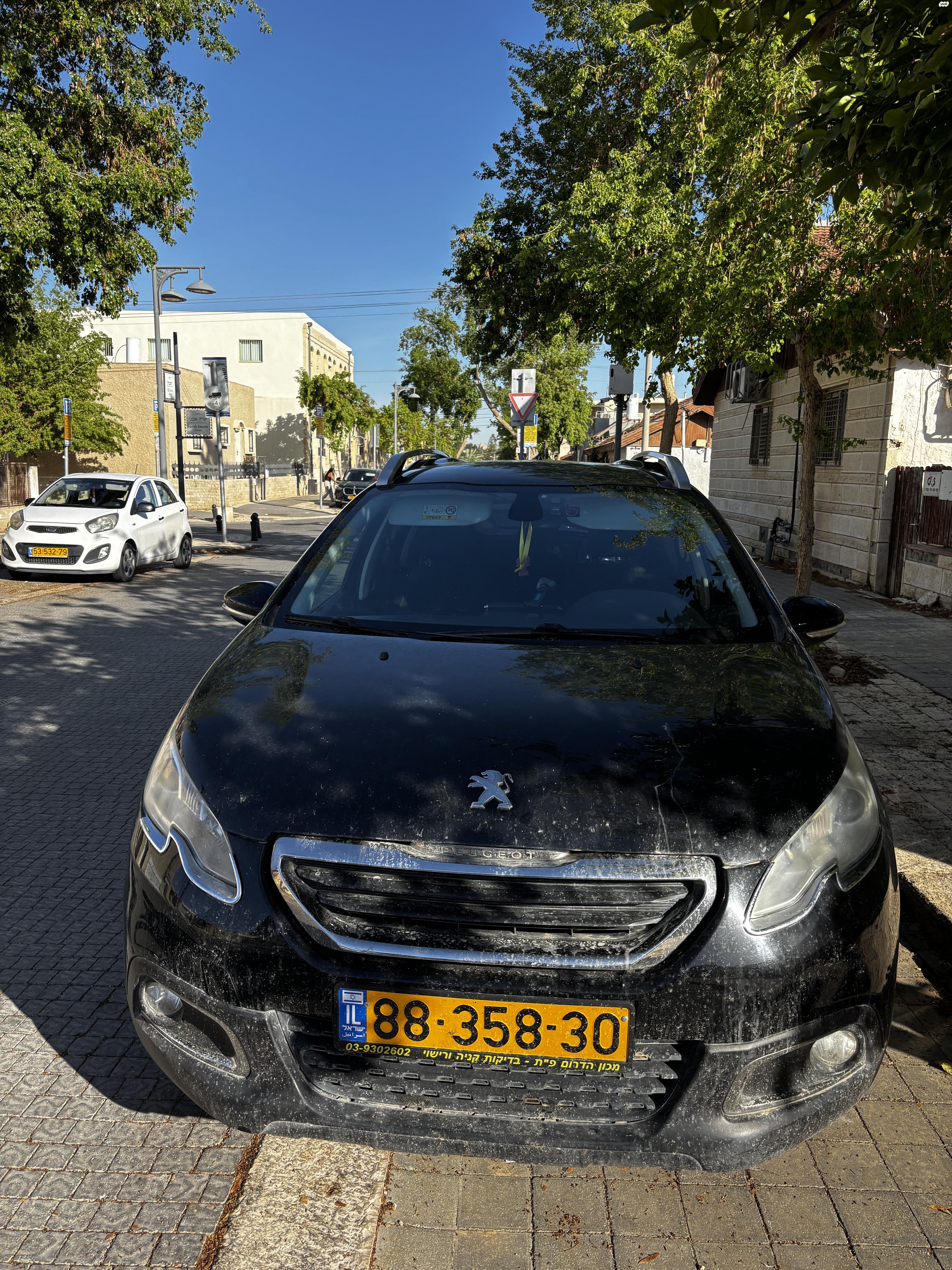 מודעת רכב פיג'ו 2008