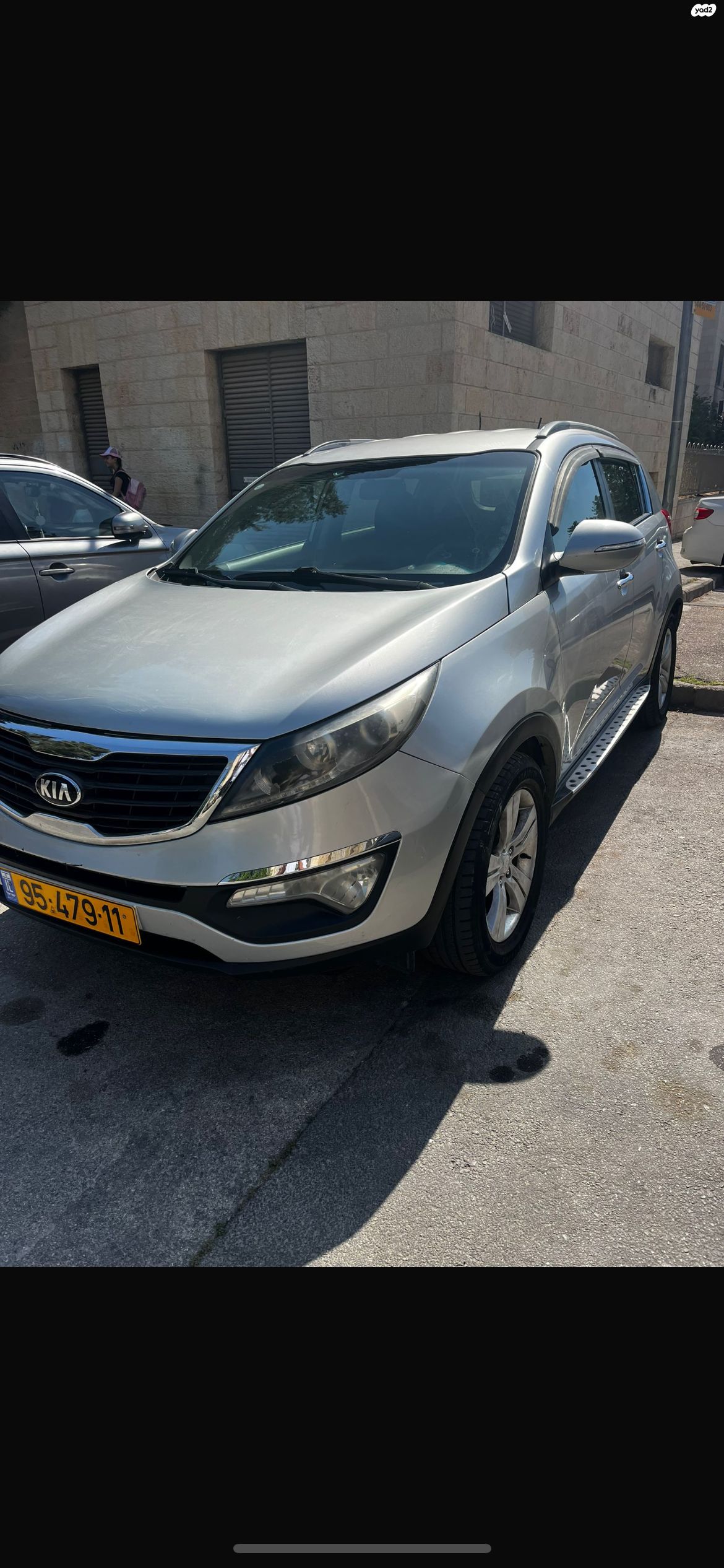 מודעת רכב קיה ספורטז'