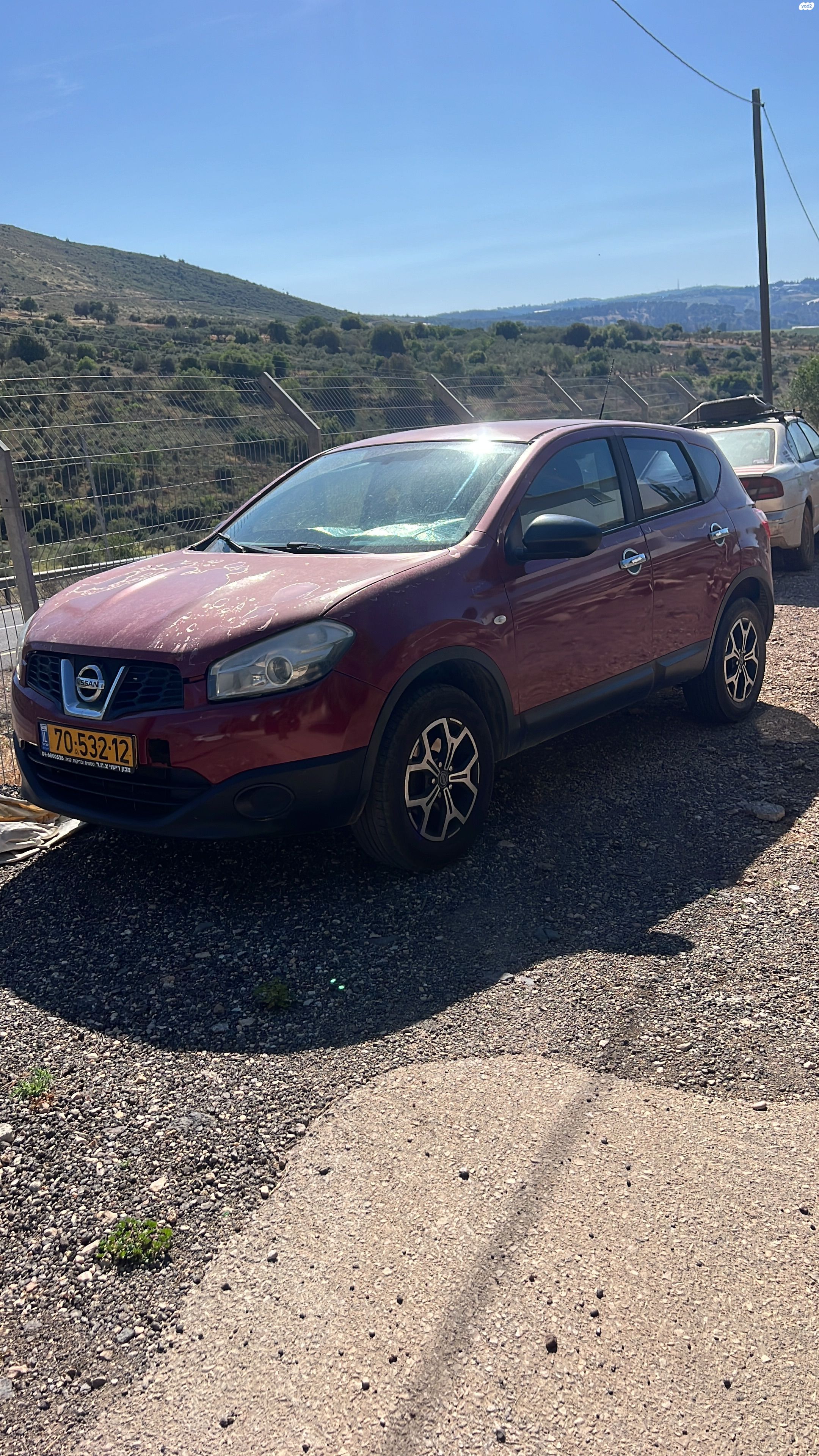 מודעת רכב ניסאן קשקאי
