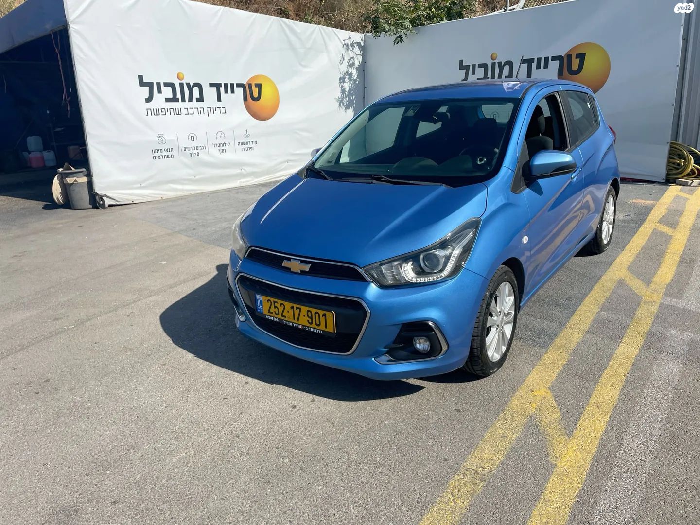 מודעת רכב שברולט ספארק