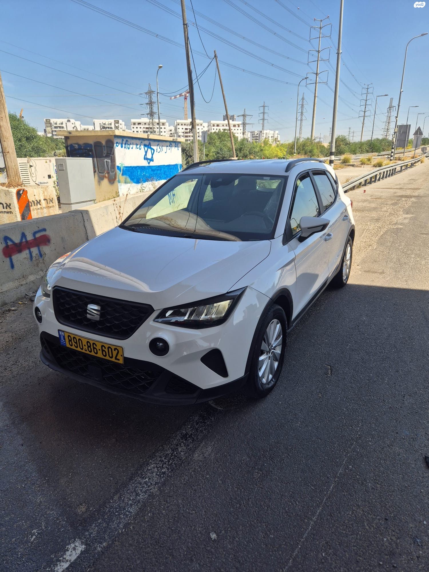 מודעת רכב סיאט ארונה