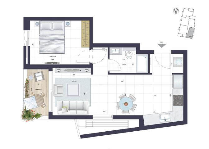 דירה, רבי יהודה הנשיא 18, עליות, רמת גן