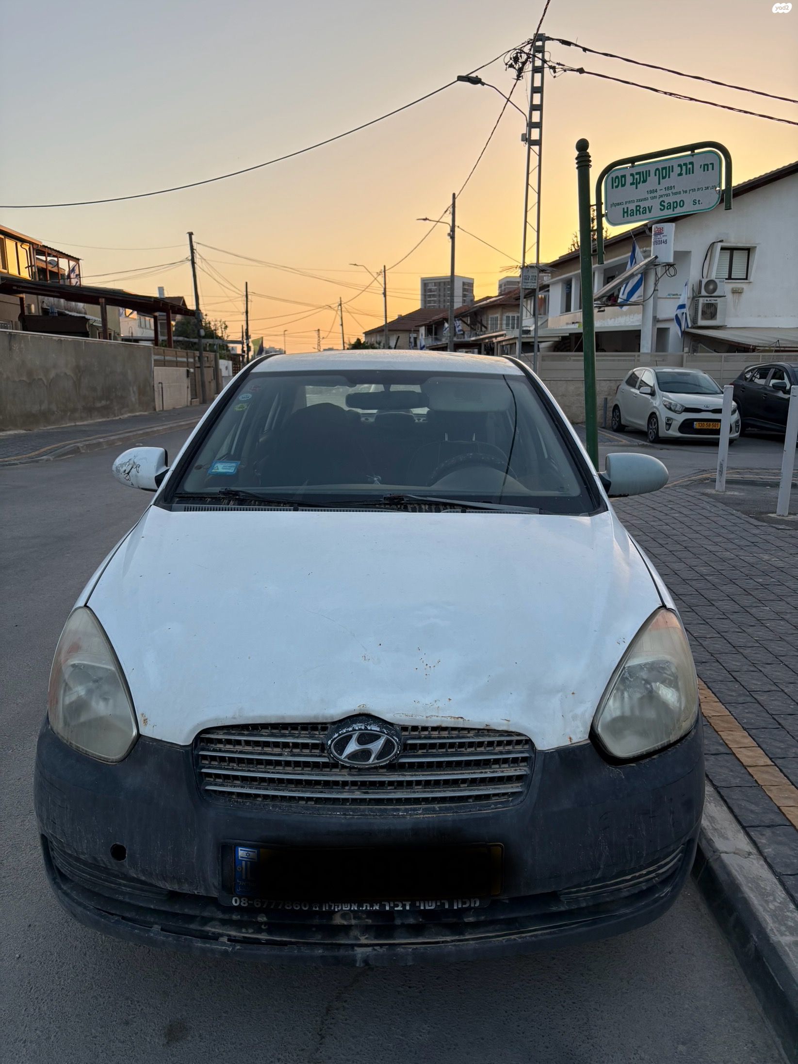 מודעת רכב יונדאי אקסנט i25