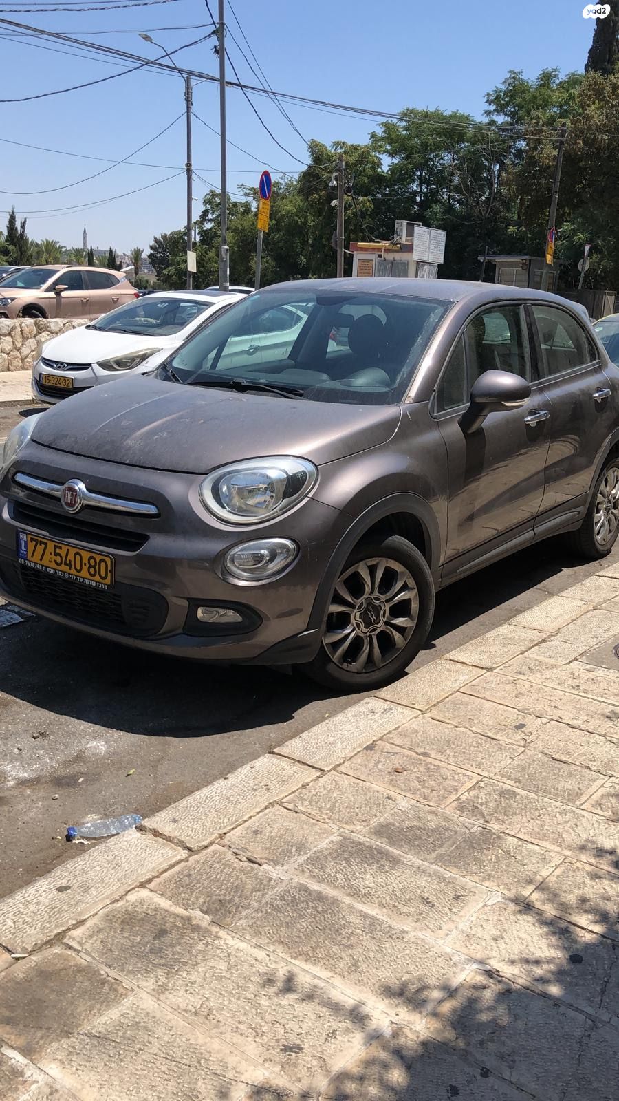 מודעת רכב פיאט 500X