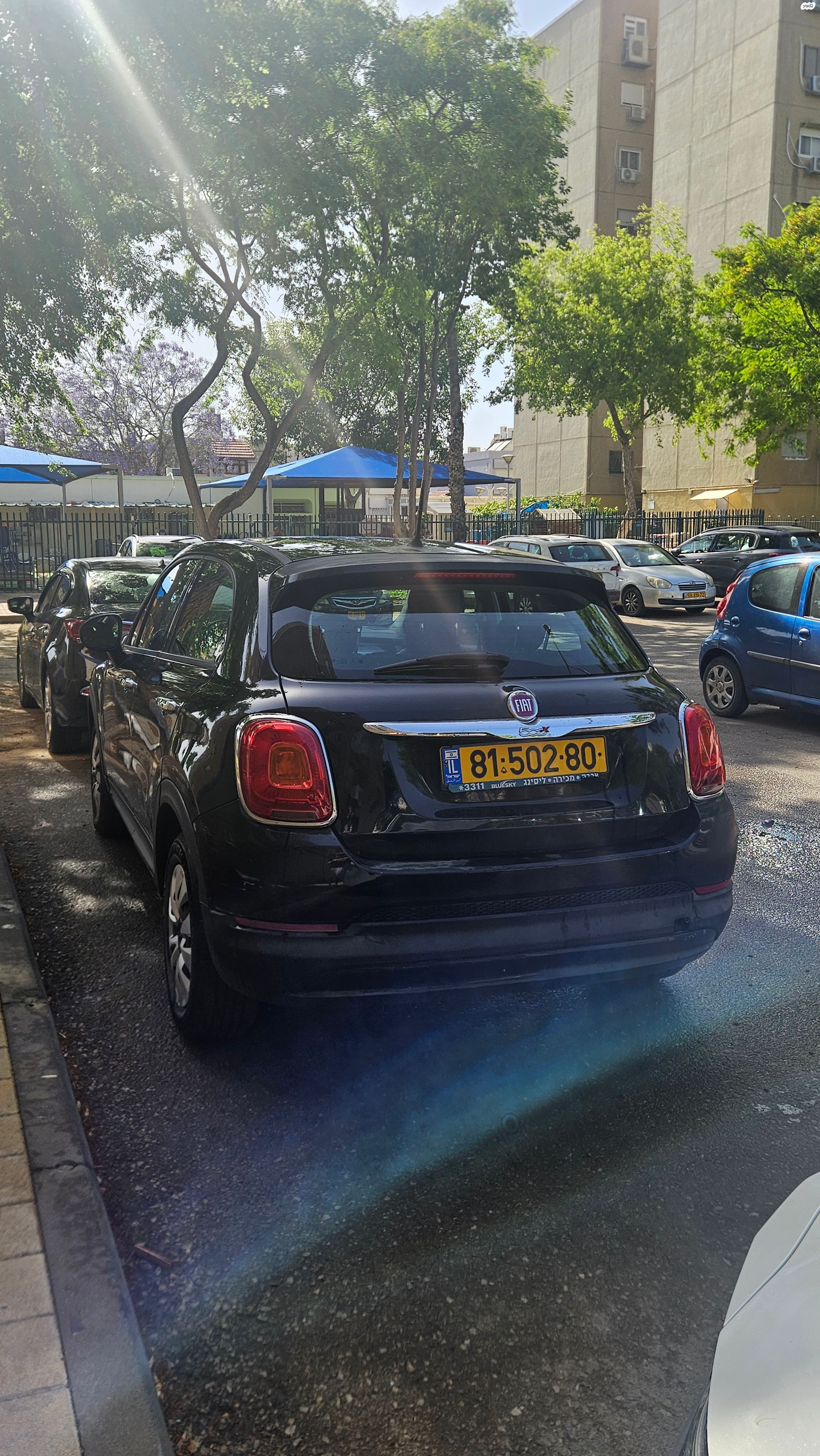 מודעת רכב פיאט 500X