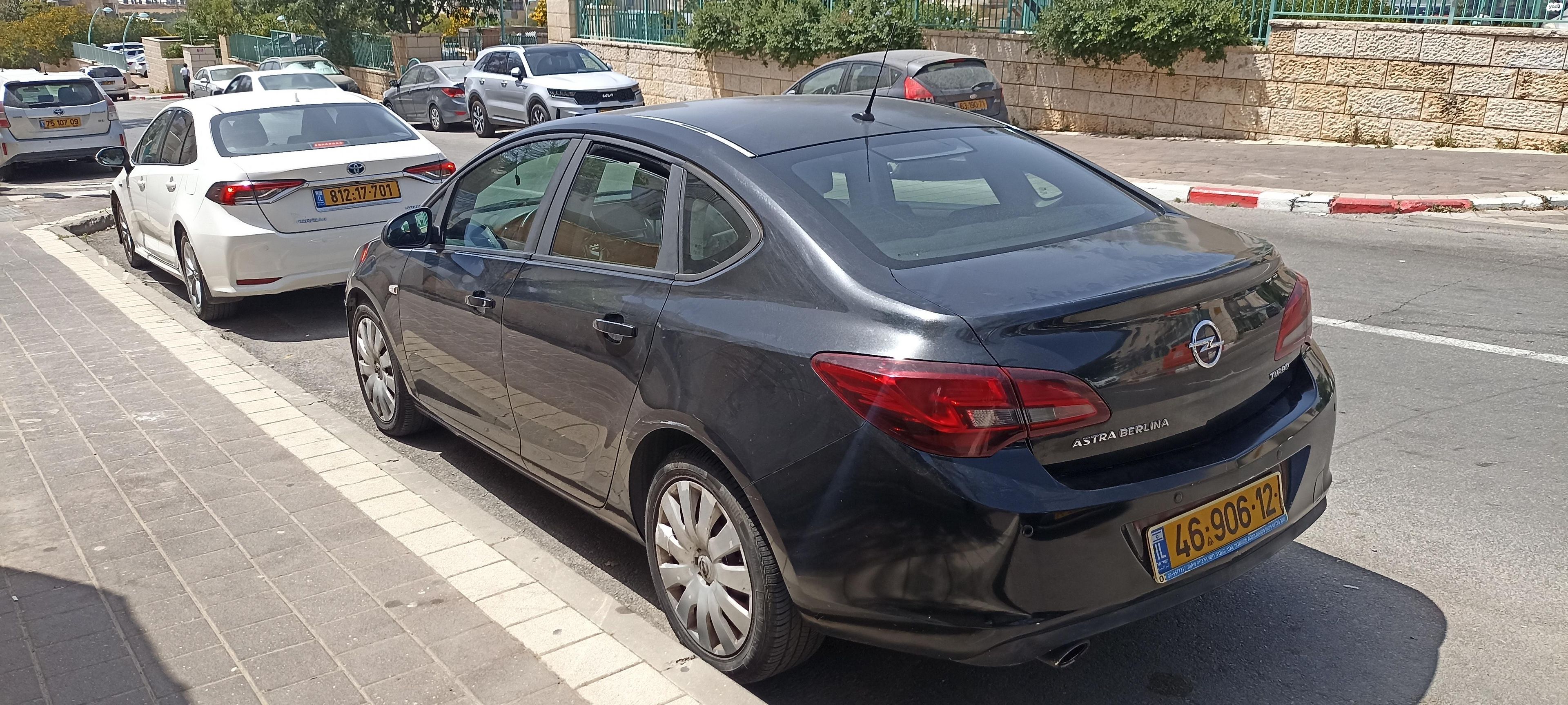 מודעת רכב אופל אסטרה