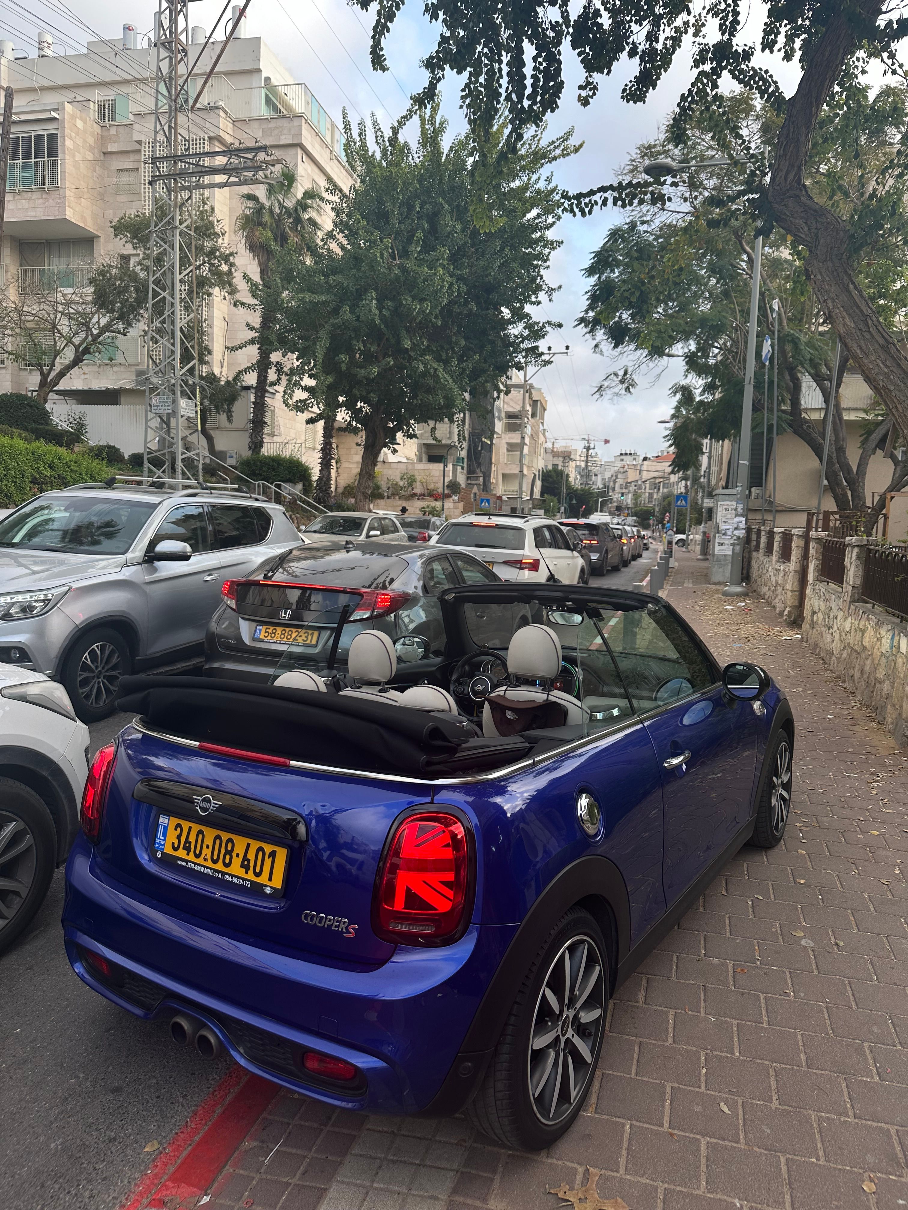 מודעת רכב מיני קופר