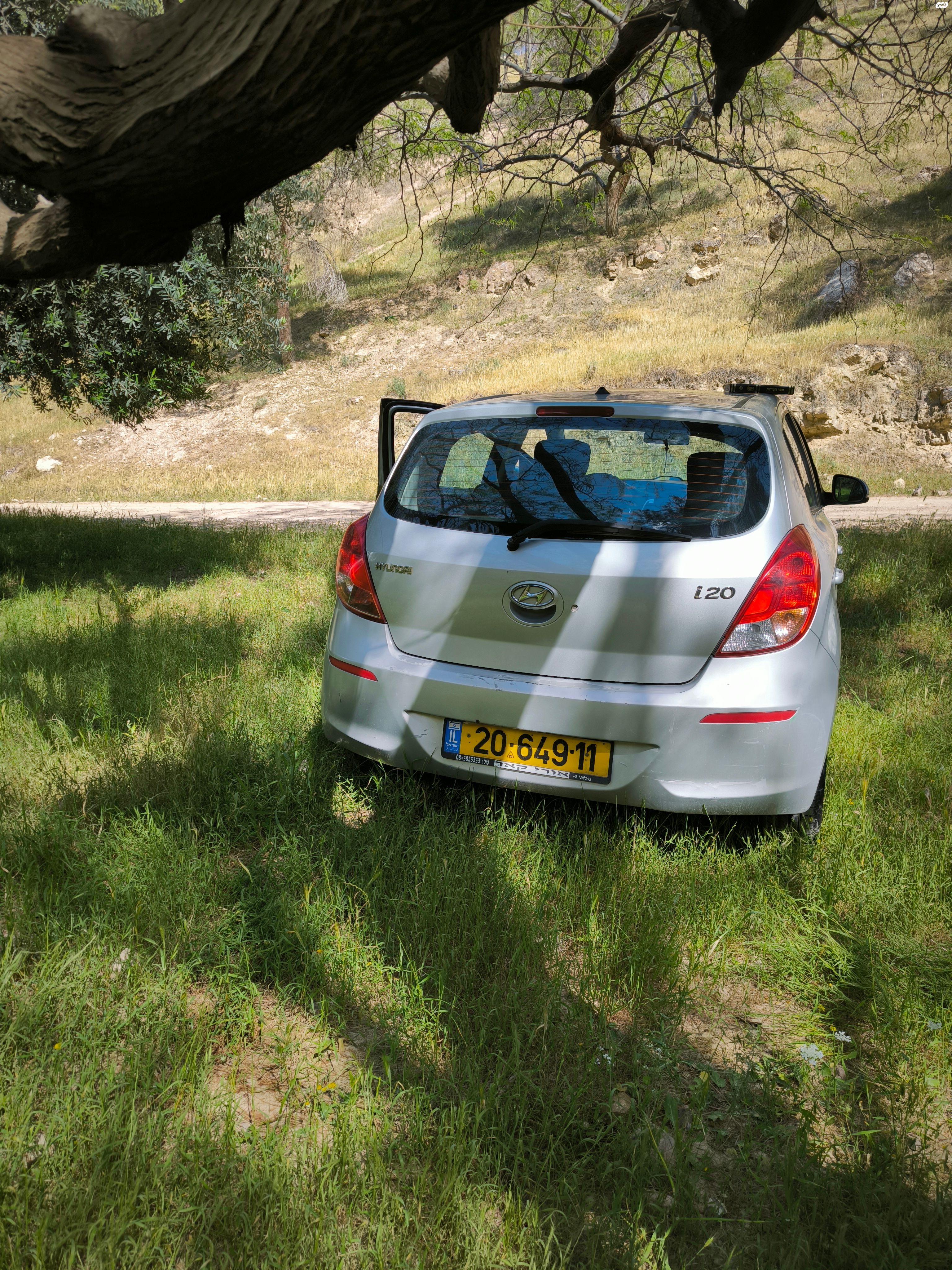 מודעת רכב יונדאי i20