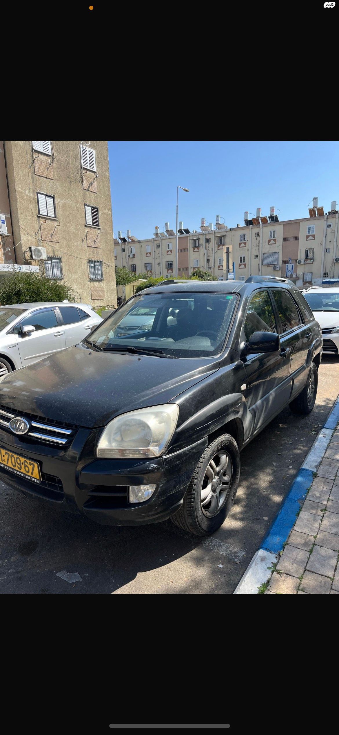 מודעת רכב קיה ספורטז'