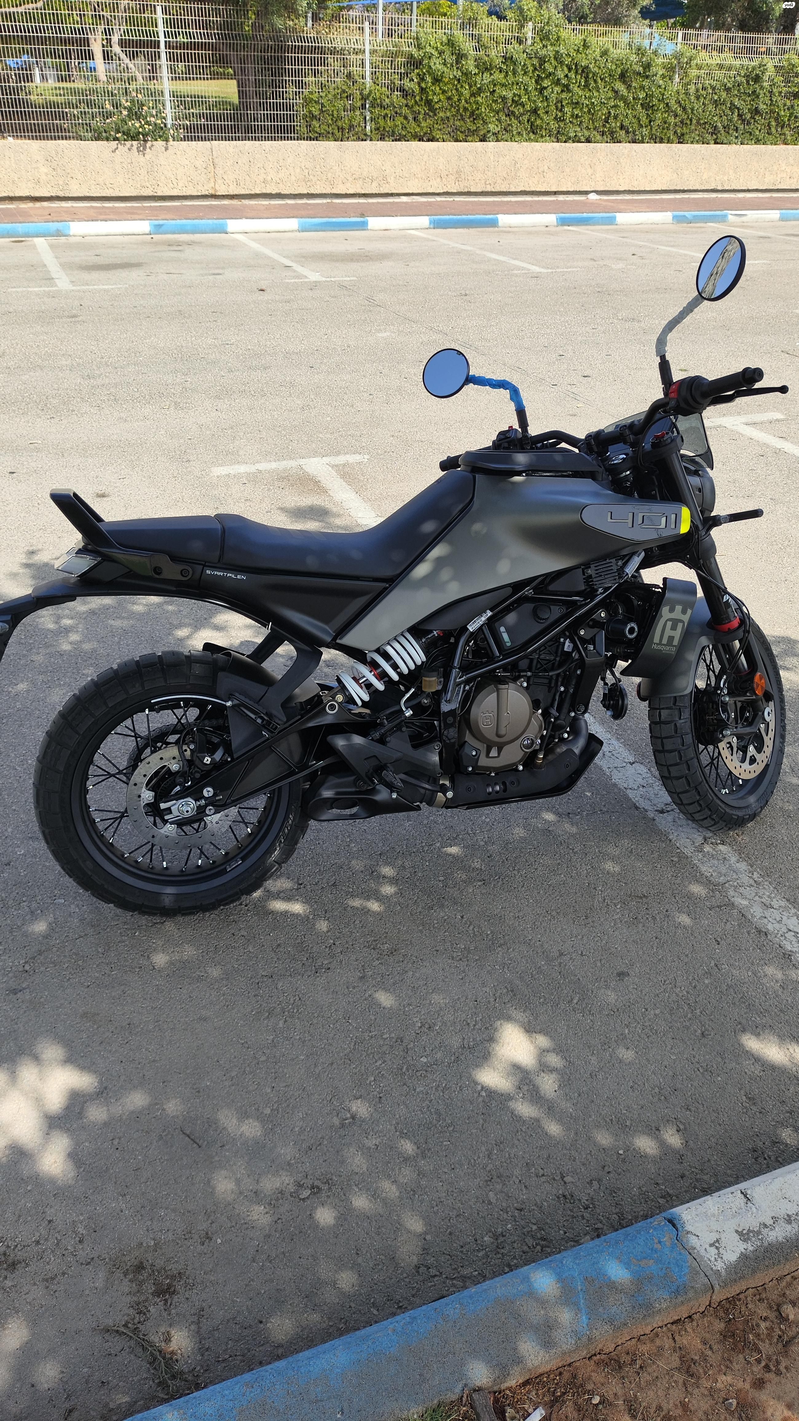 מודעת רכב הוסקוורנה SVARTPILEN 401