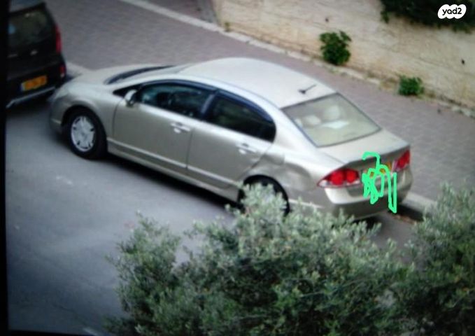 מודעת רכב הונדה סיוויק