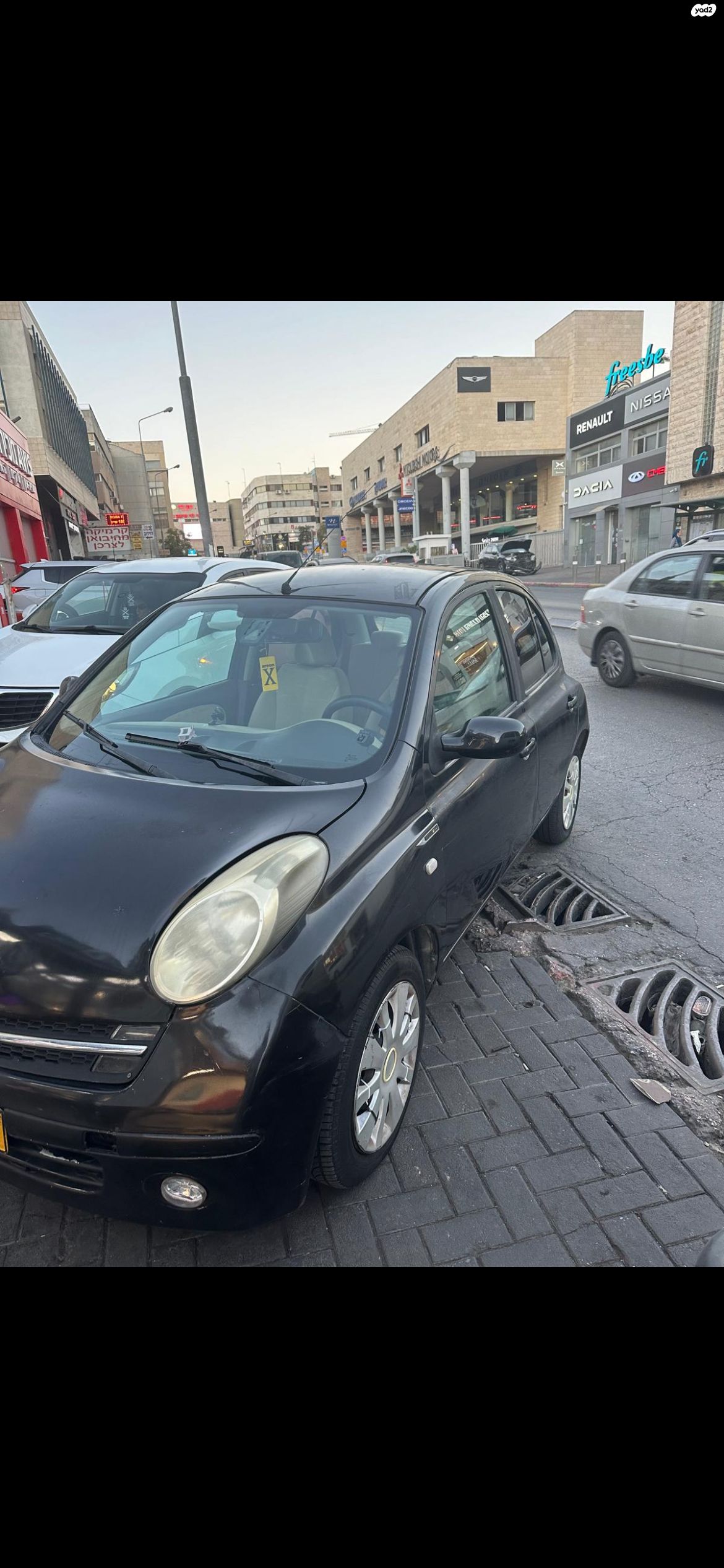 מודעת רכב ניסאן מיקרה