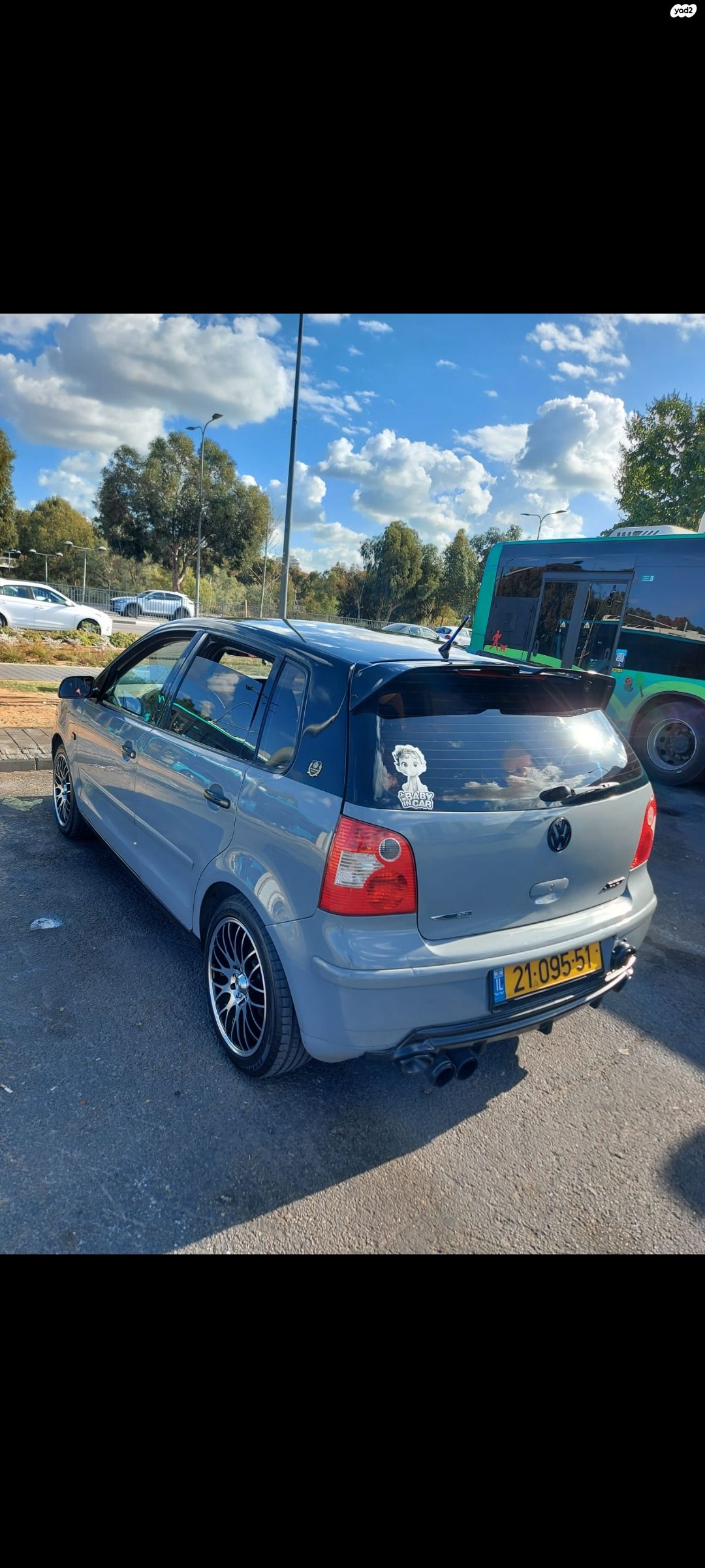 מודעת רכב פולקסווגן פולו 
