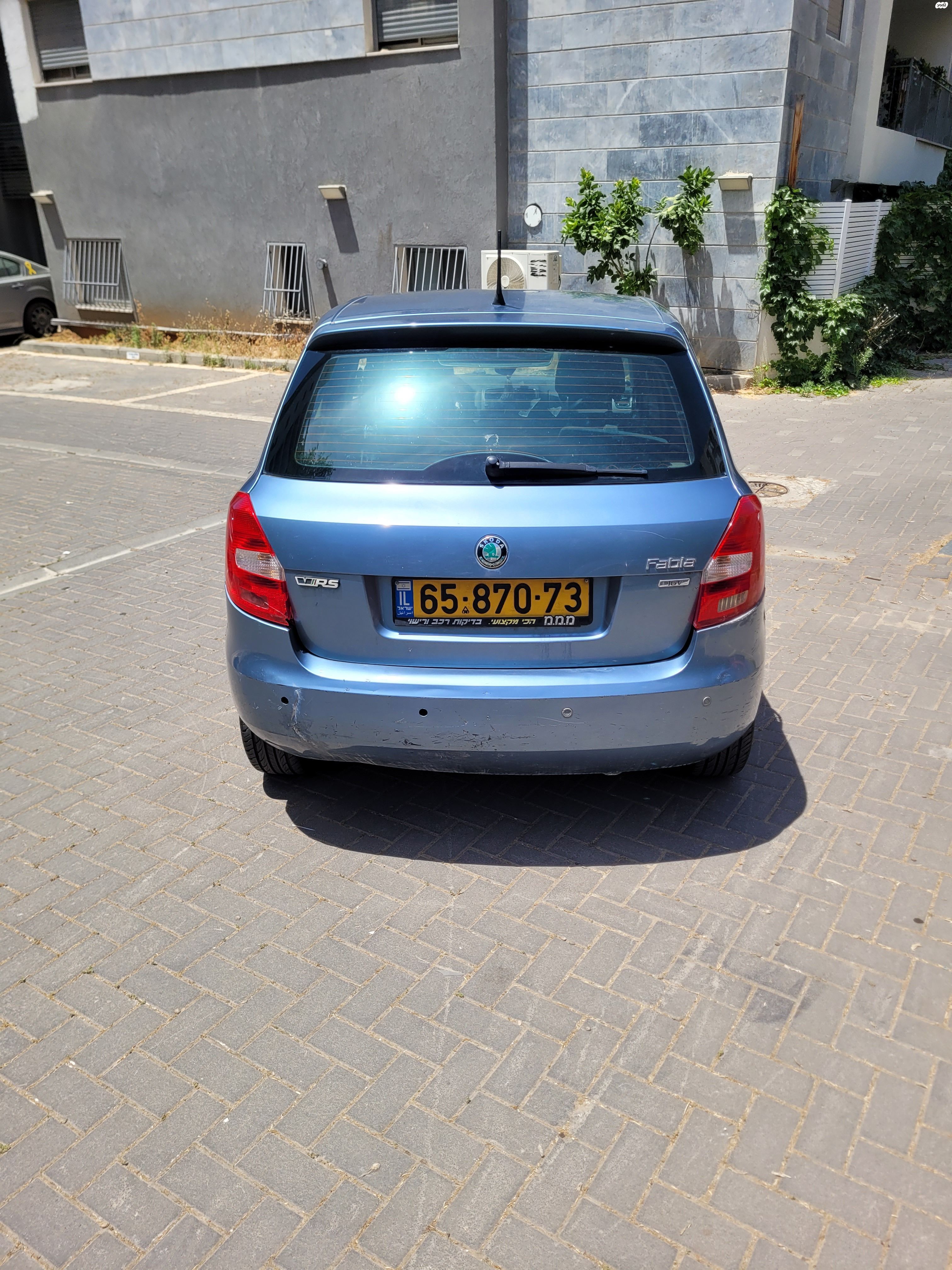 מודעת רכב סקודה פאביה