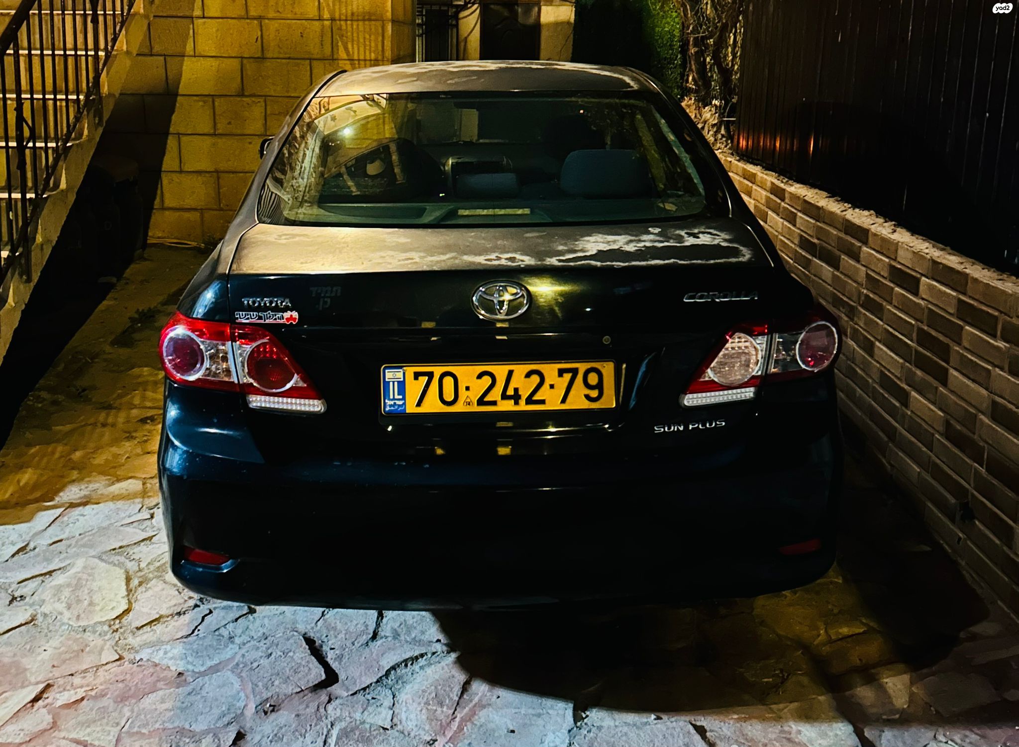 מודעת רכב טויוטה קורולה