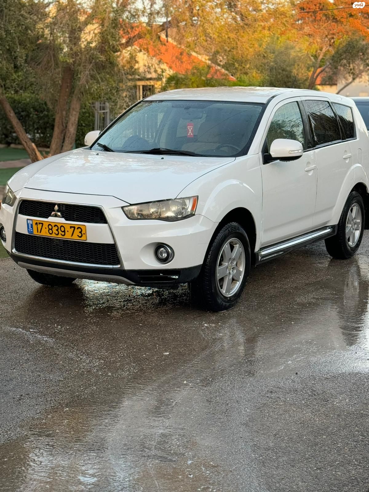 מודעת רכב מיצובישי אאוטלנדר